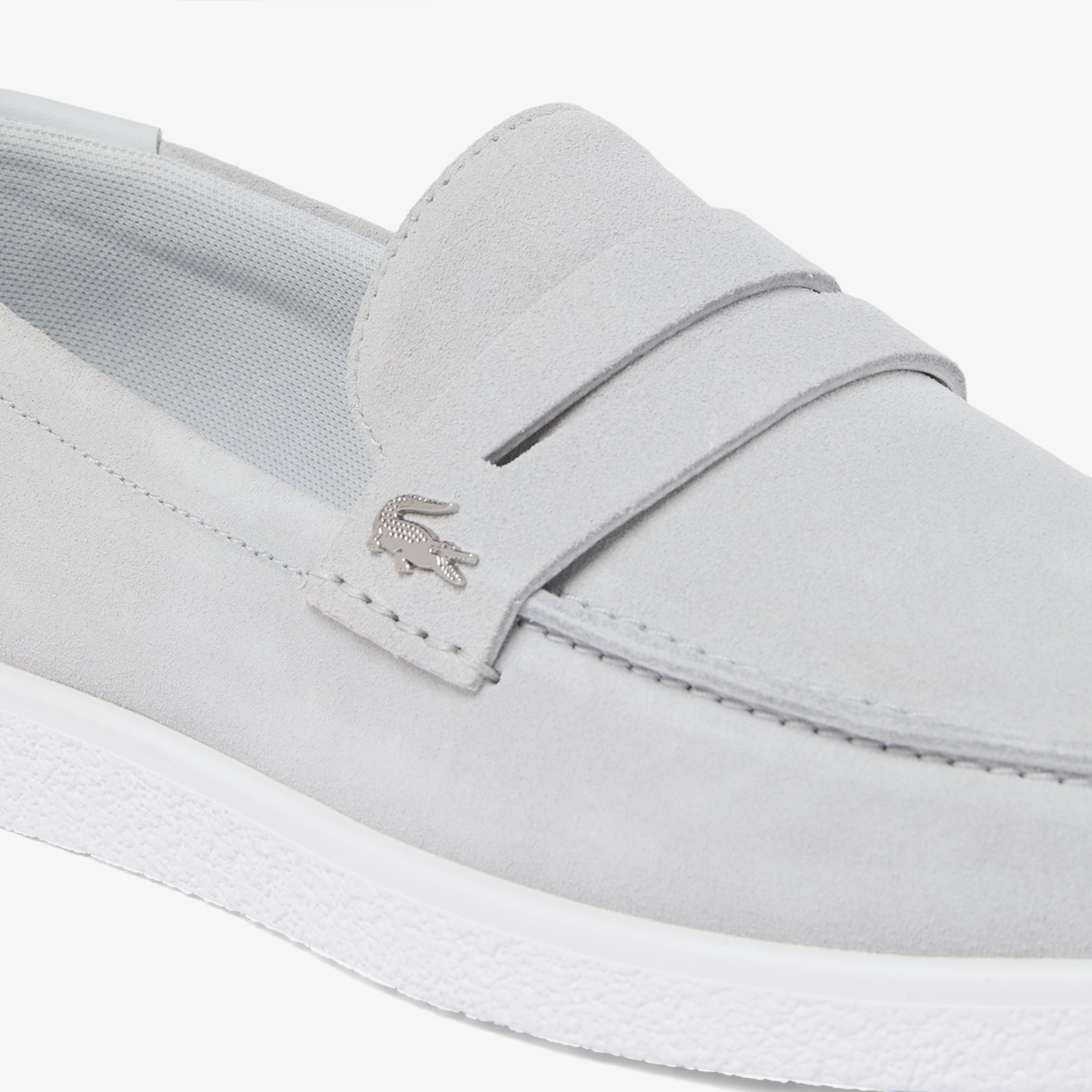 Giày Lười Lacoste Nam Cochet Chất Liệu Da Lộn