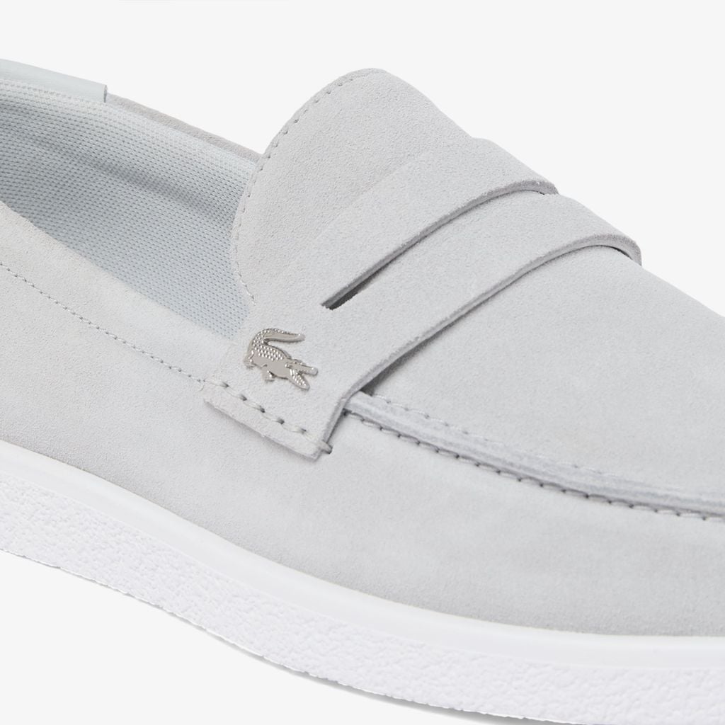Giày Lười Lacoste Nam Cochet Chất Liệu Da Lộn