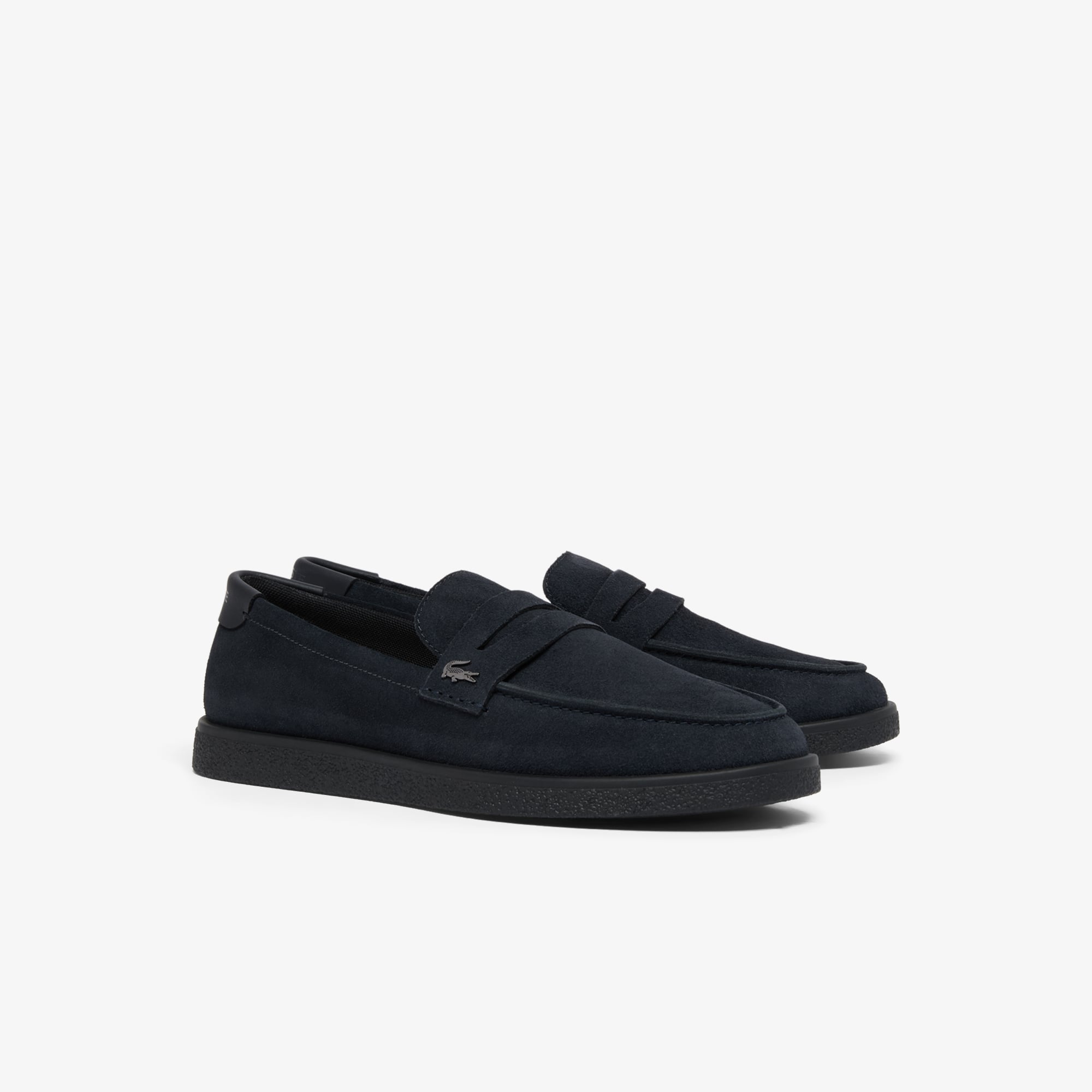 Giày Lười Lacoste Nam Cochet Chất Liệu Da Lộn