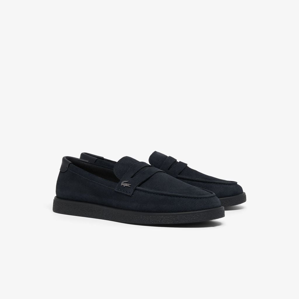 Giày Lười Lacoste Nam Cochet Chất Liệu Da Lộn