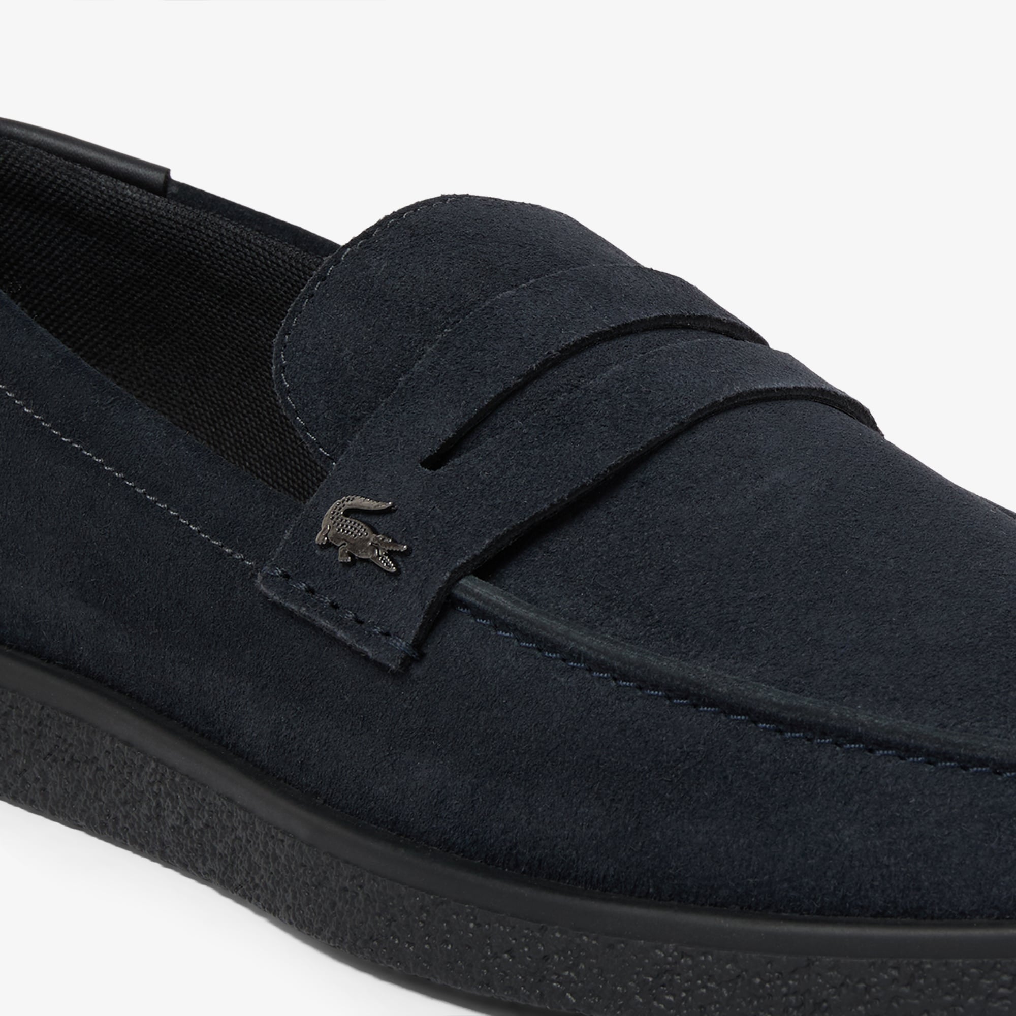 Giày Lười Lacoste Nam Cochet Chất Liệu Da Lộn