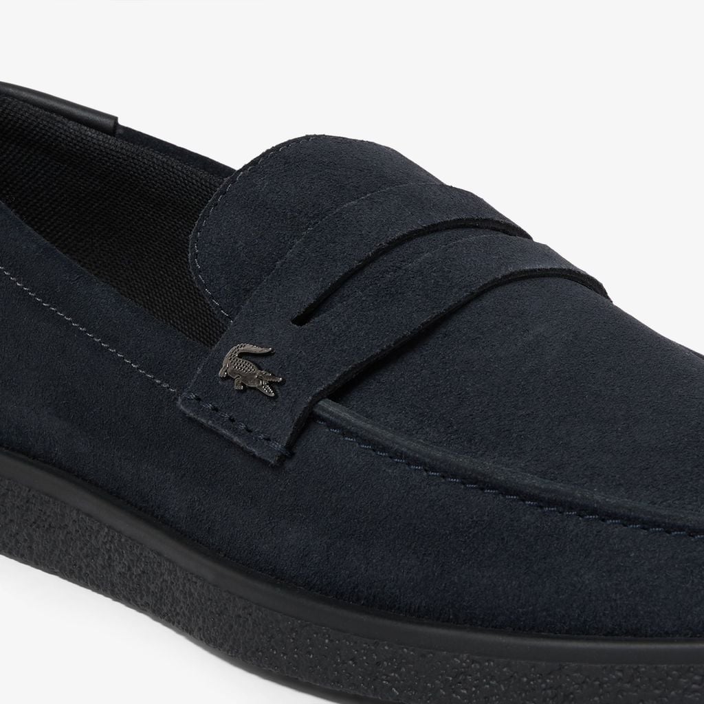 Giày Lười Lacoste Nam Cochet Chất Liệu Da Lộn
