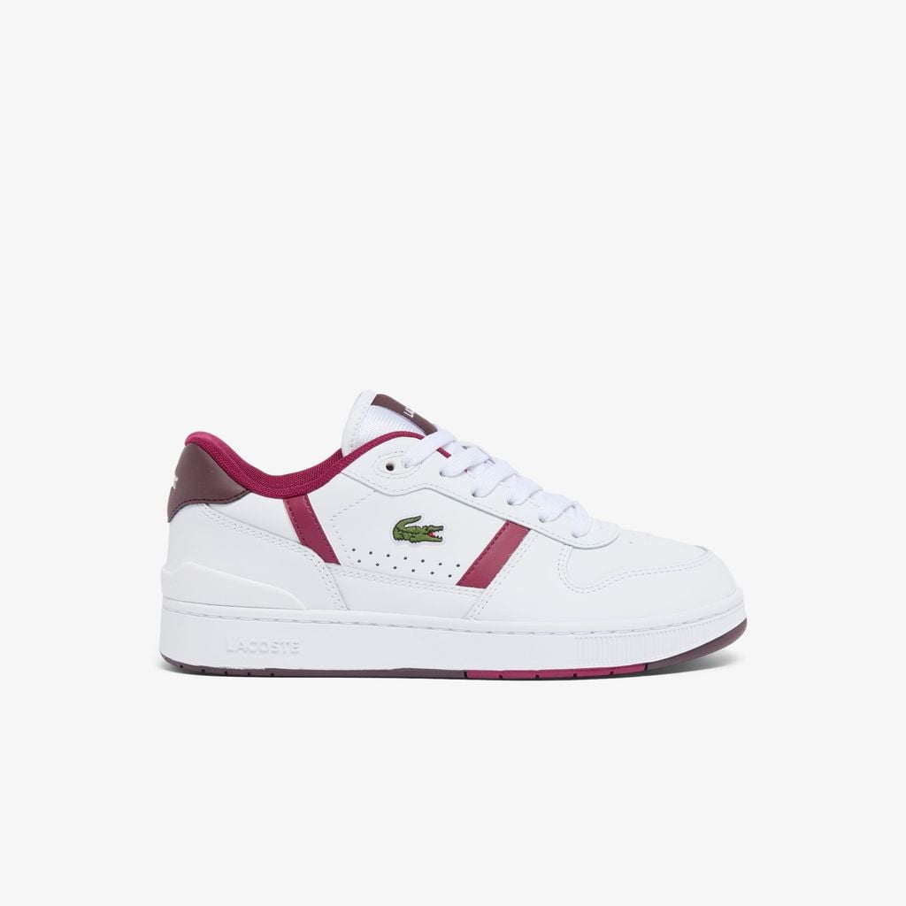 Giày Lacoste Nữ T-Clip Set Chất Liệu Da