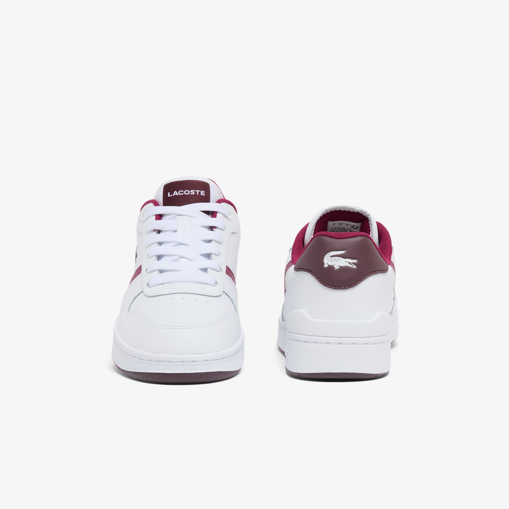 Giày Lacoste Nữ T-Clip Set Chất Liệu Da