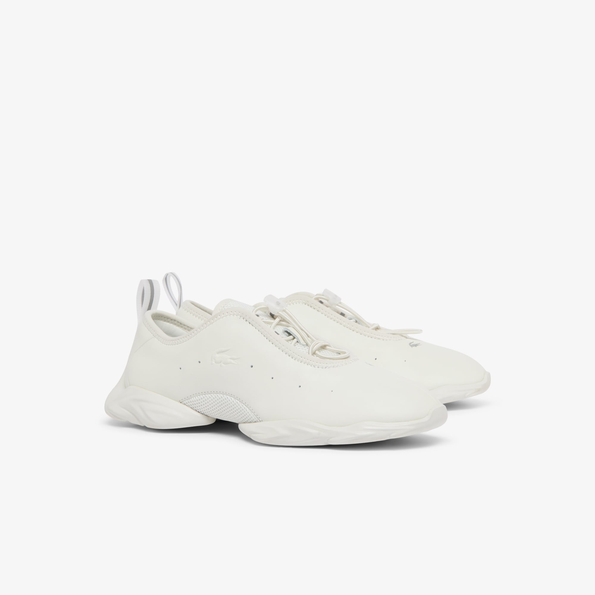 Giày Tennis Lacoste Nữ Low Pro Dáng Ballerina Chất Liệu Da