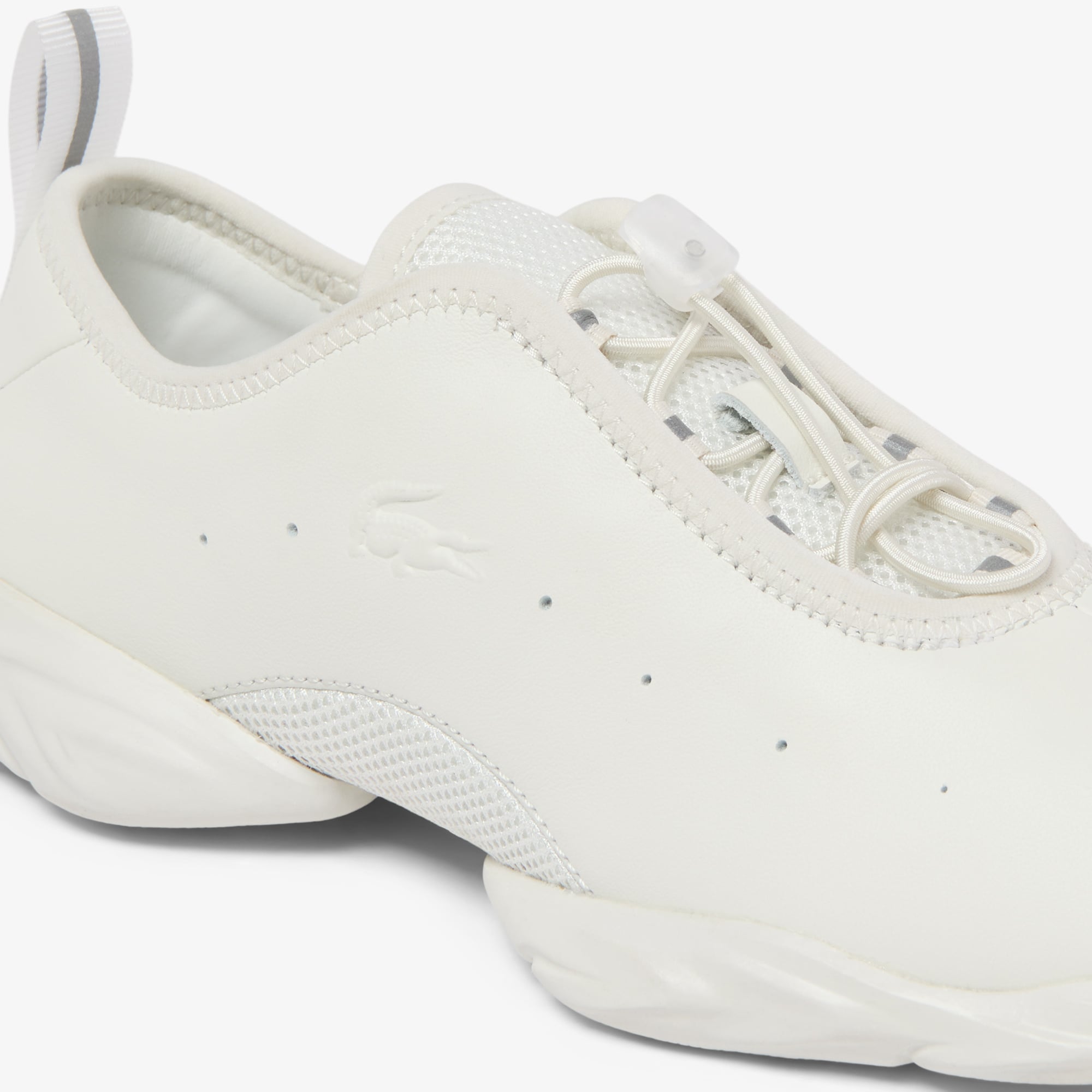 Giày Tennis Lacoste Nữ Low Pro Dáng Ballerina Chất Liệu Da