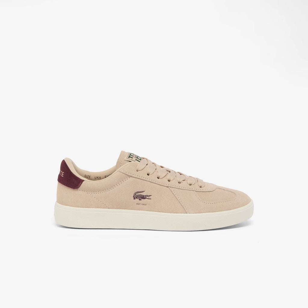 Giày Lacoste Nữ Chất Liệu Da Lộn
