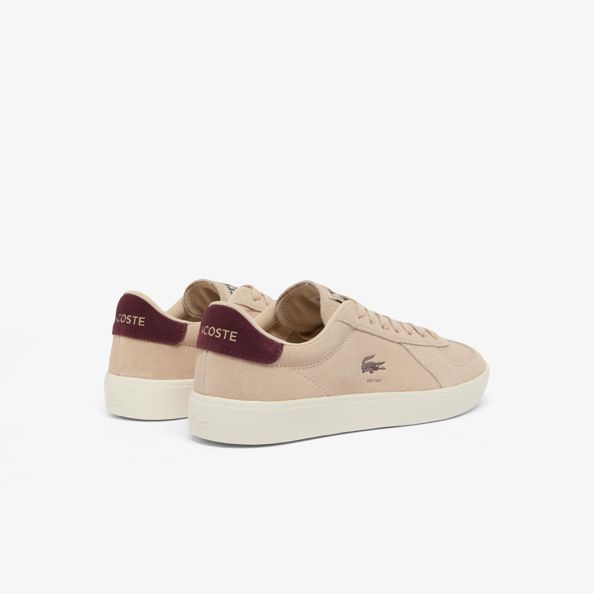 Giày Lacoste Nữ Chất Liệu Da Lộn