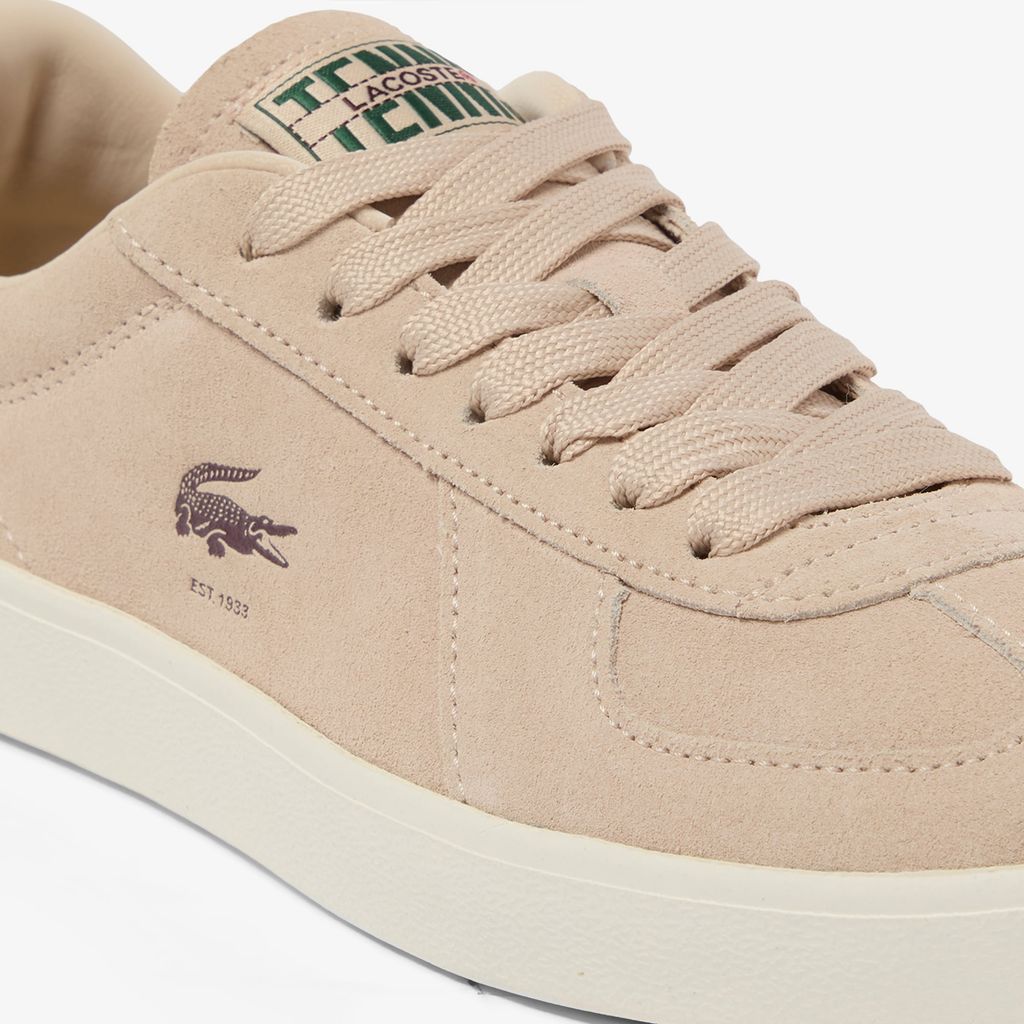 Giày Lacoste Nữ Chất Liệu Da Lộn