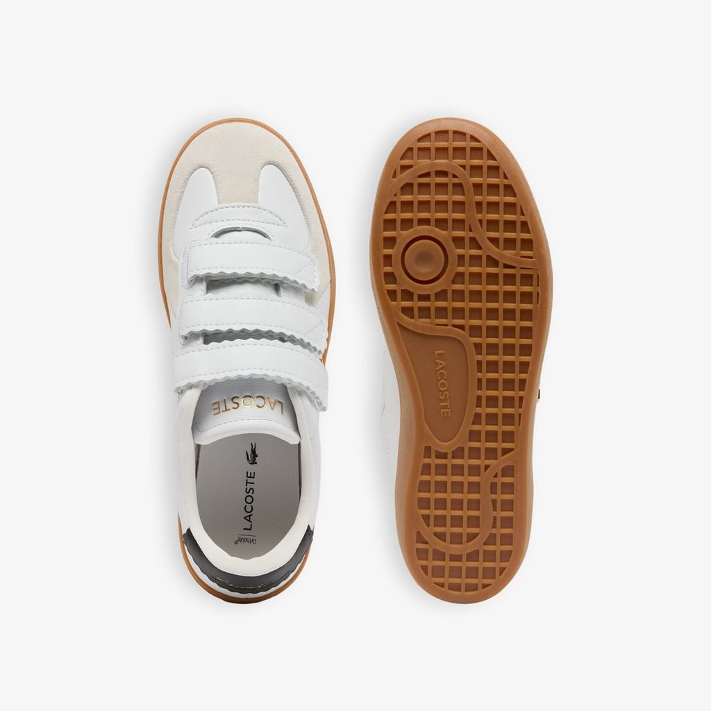 Giày Lacoste Nữ Baseshot Pro Strap Chất Liệu Da