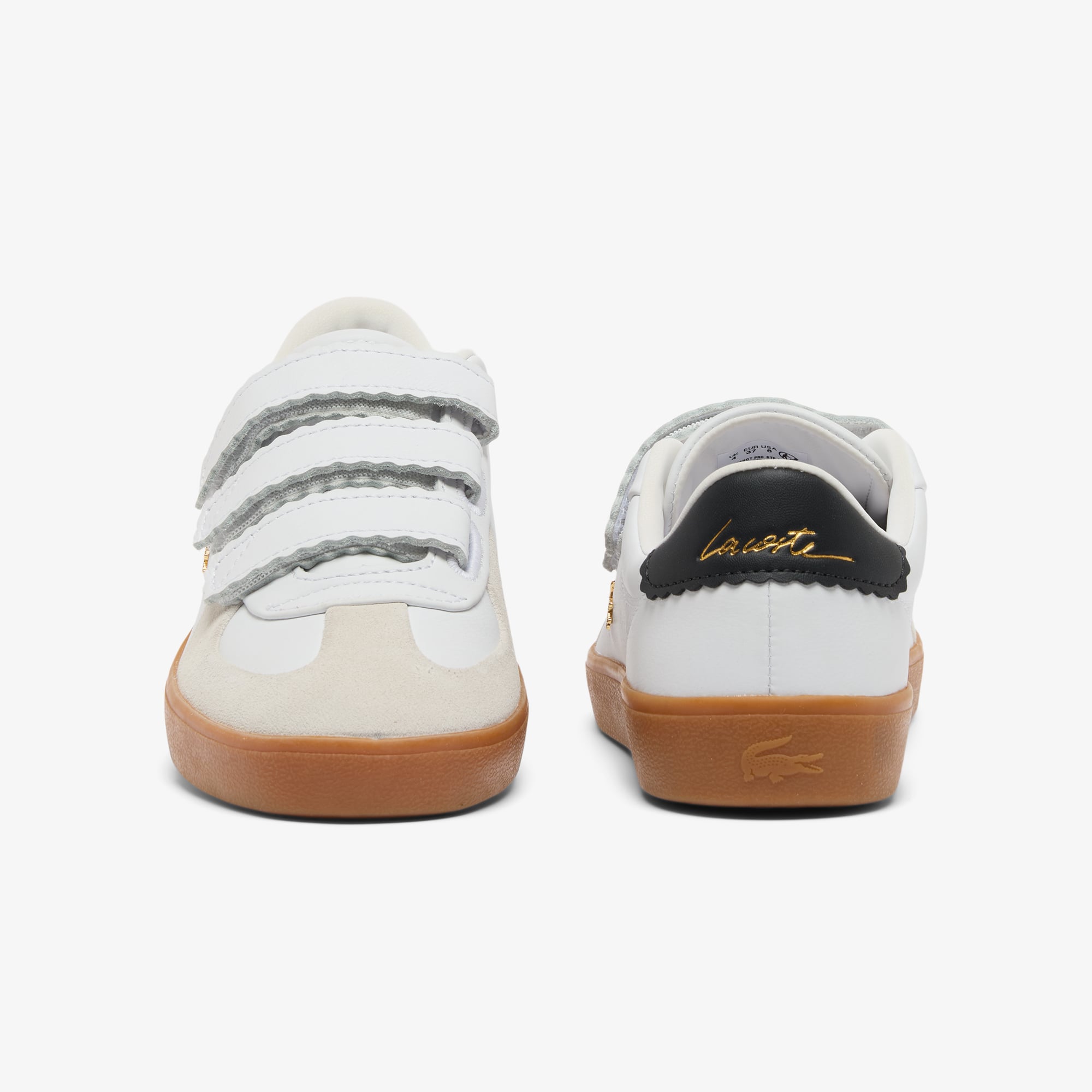Giày Lacoste Nữ Baseshot Pro Strap Chất Liệu Da