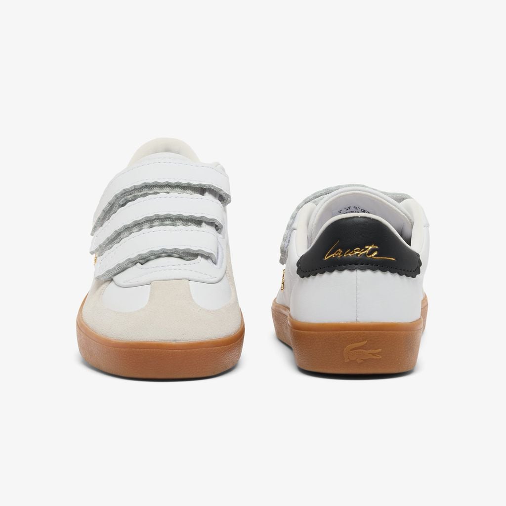 Giày Lacoste Nữ Baseshot Pro Strap Chất Liệu Da