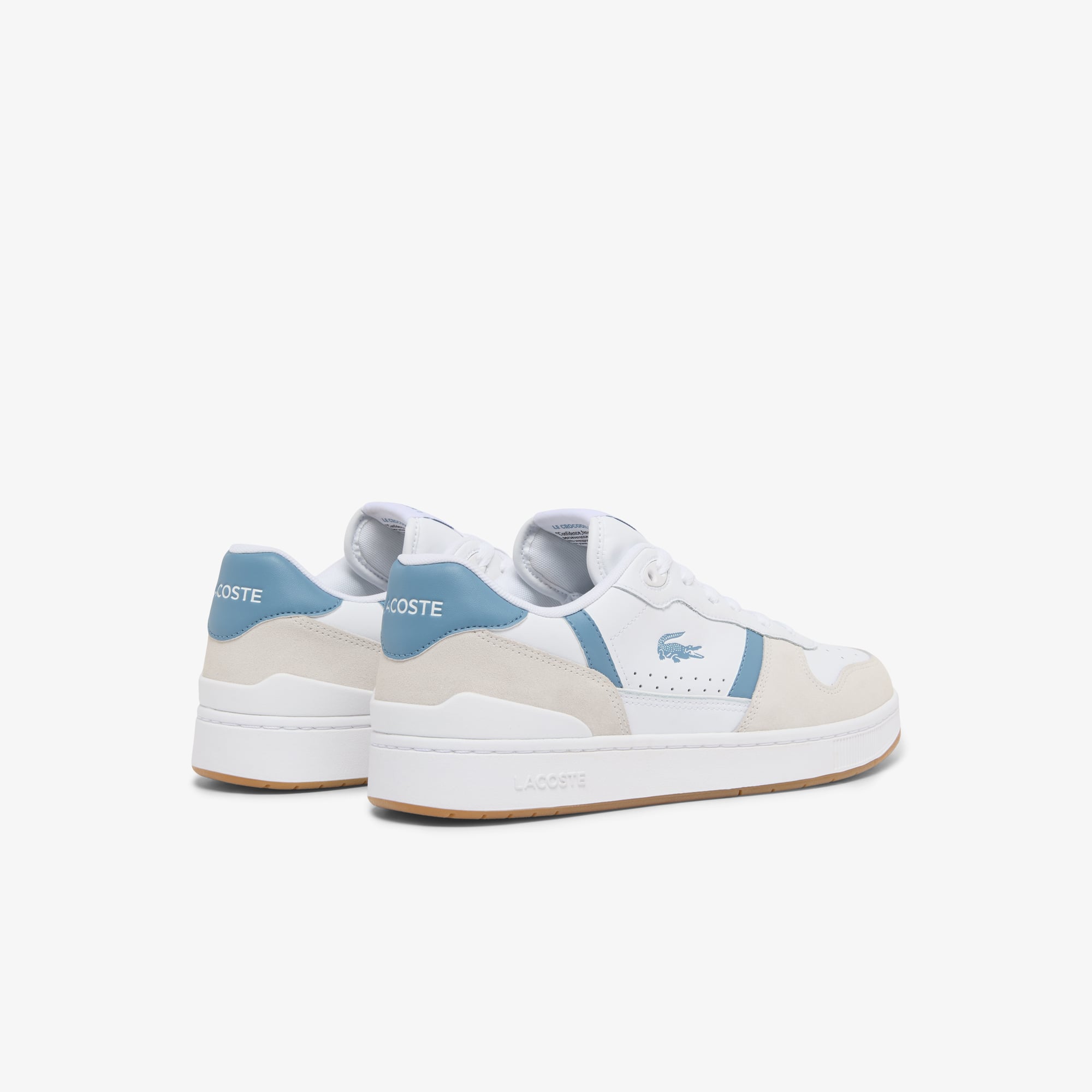 Giày Lacoste Nam T-Clip Set Chất Liệu Da