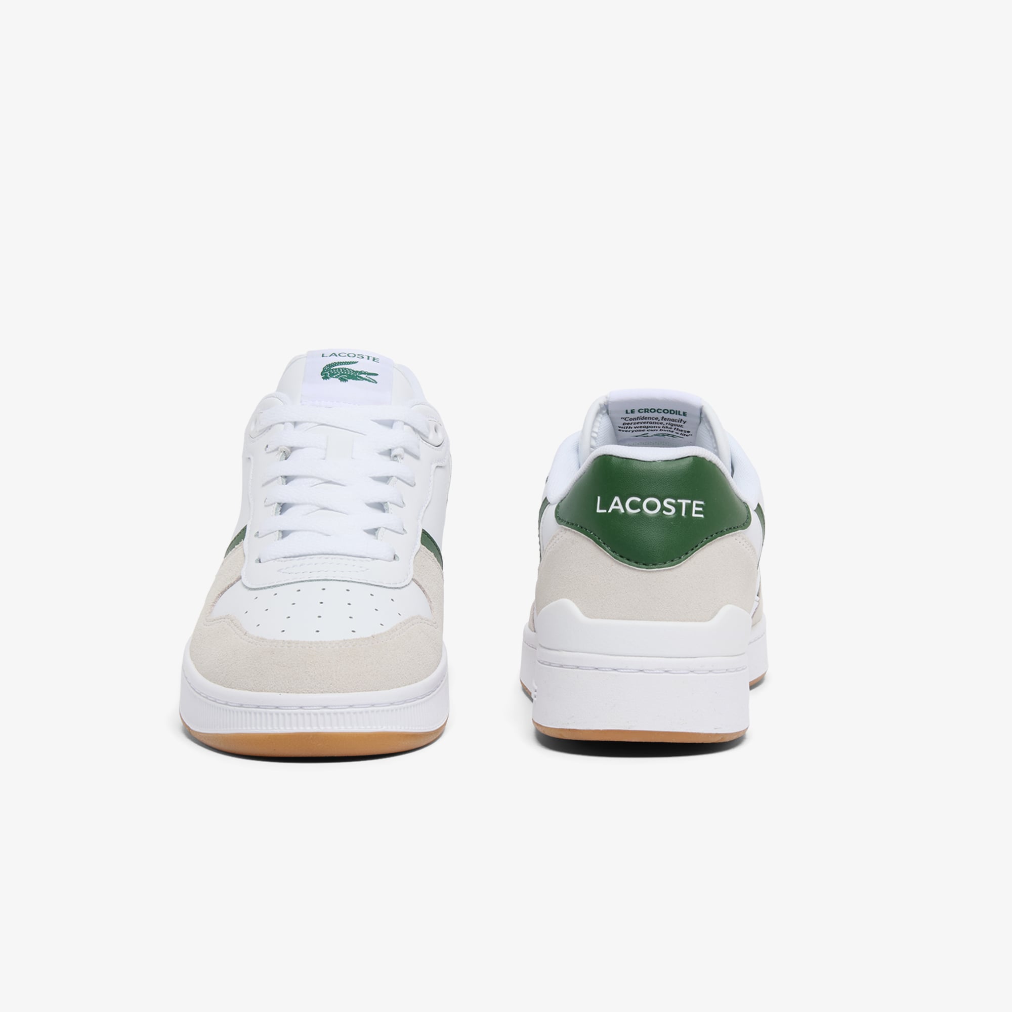Giày Lacoste Nam T-Clip Set Chất Liệu Da