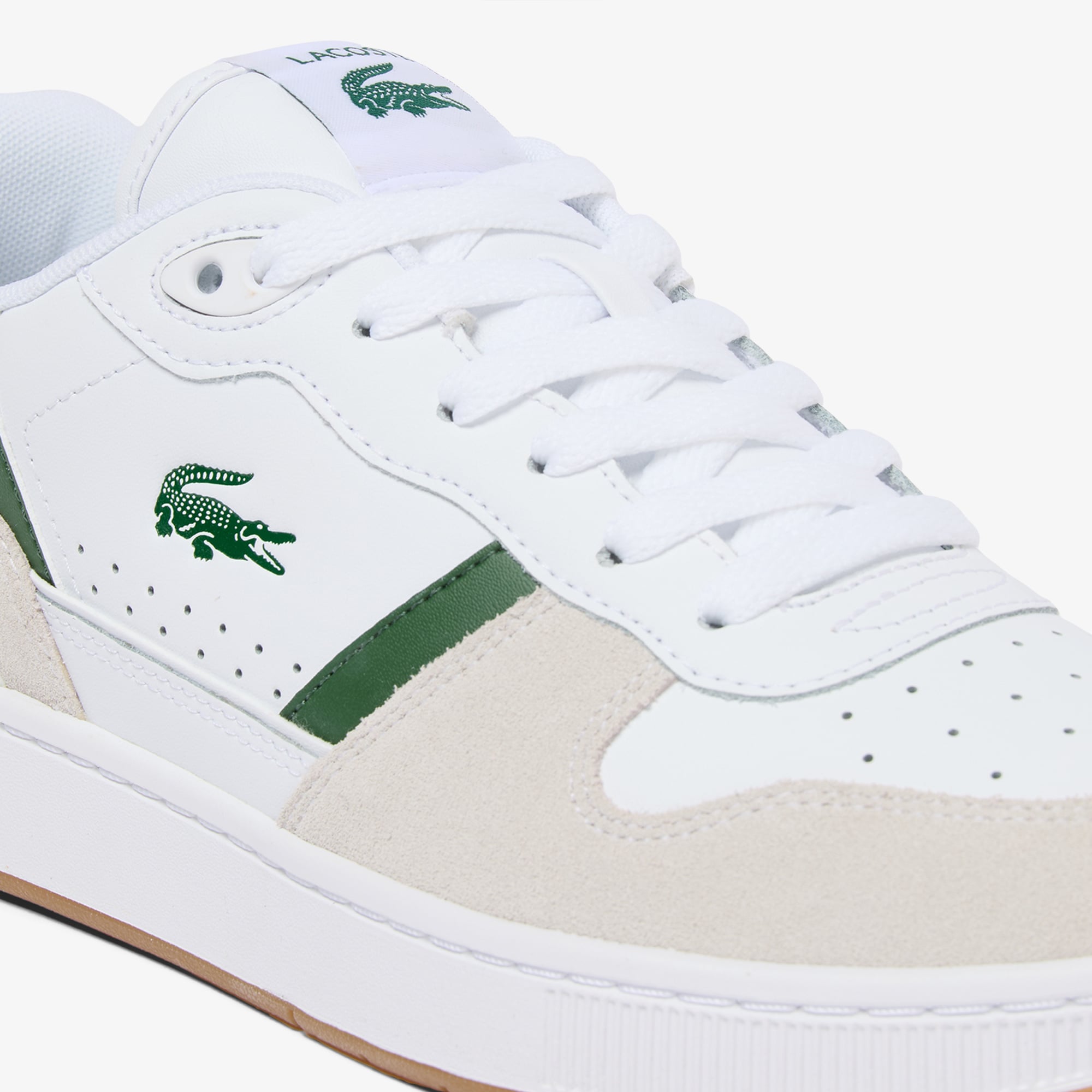 Giày Lacoste Nam T-Clip Set Chất Liệu Da
