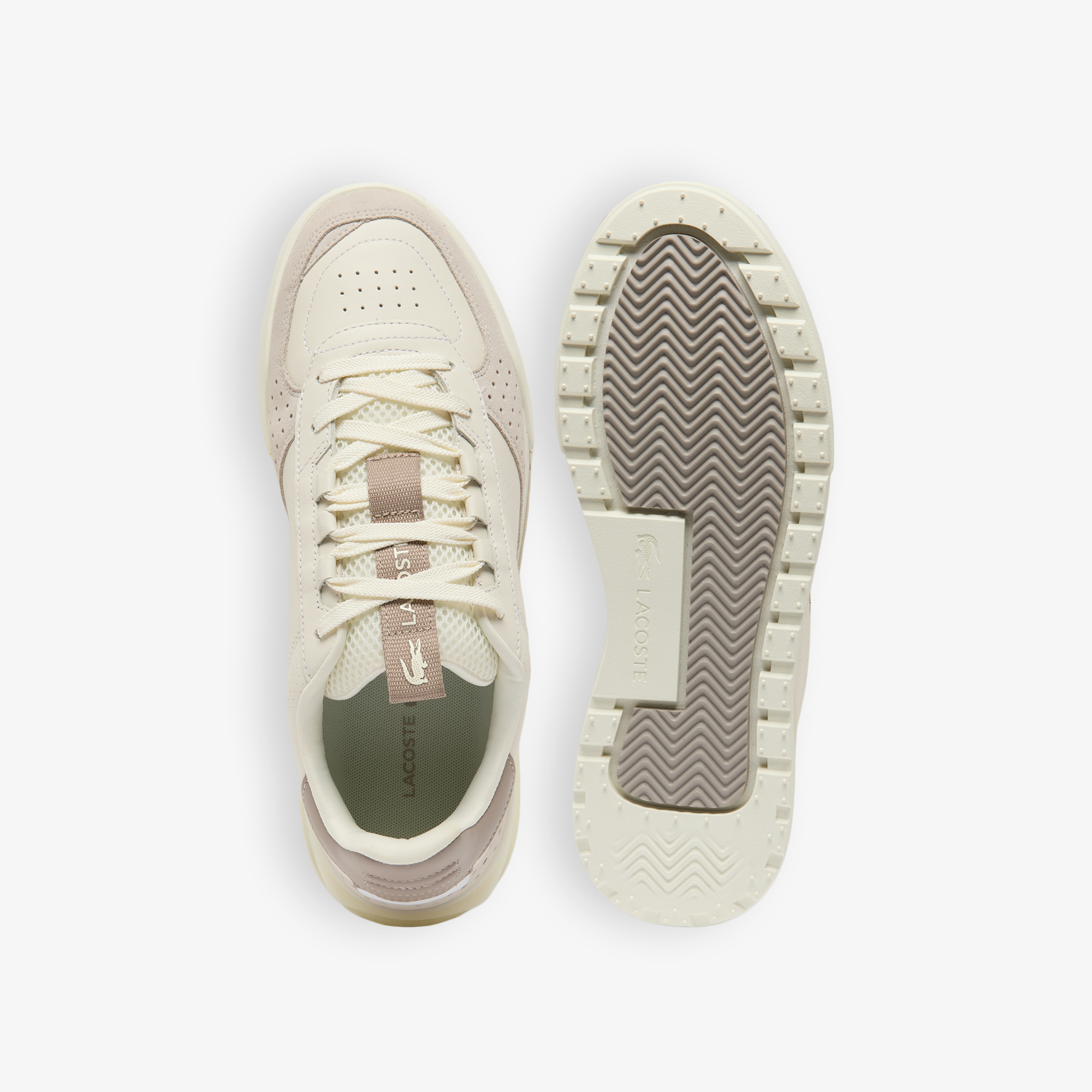 Giày Lacoste Nam Slam Break Chất Liệu Da