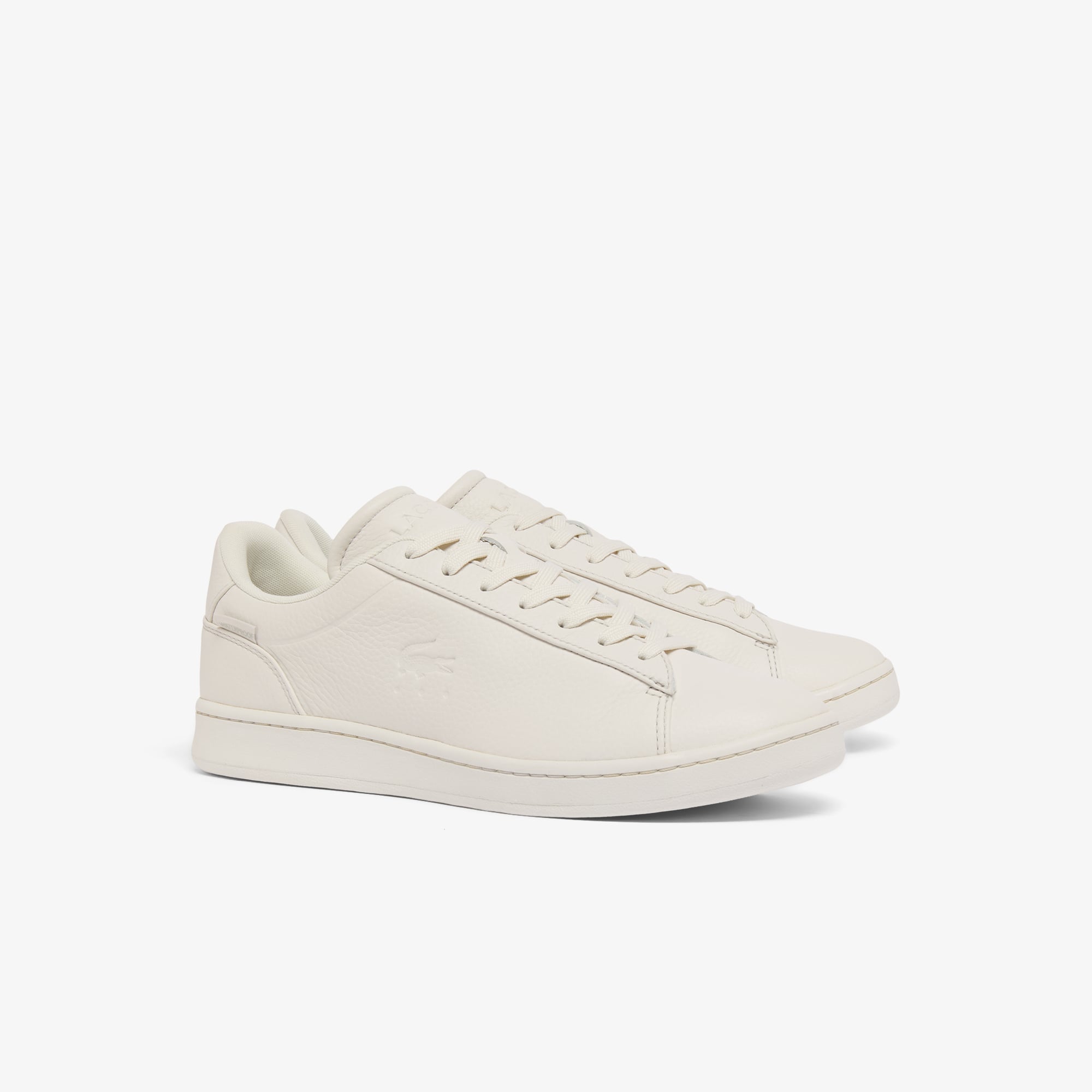 Giày Lacoste Nam Carnaby Shield Chất Liệu Da