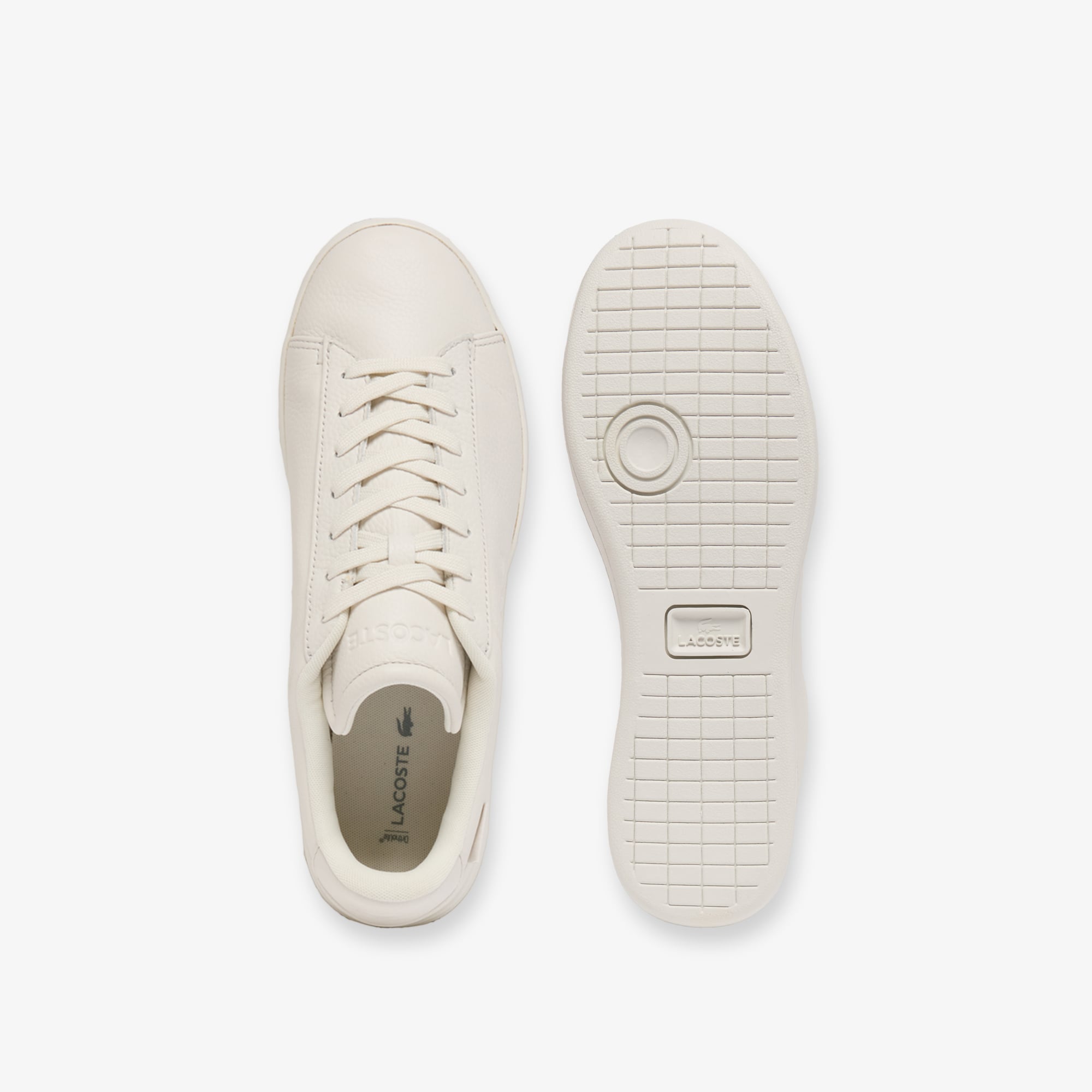 Giày Lacoste Nam Carnaby Shield Chất Liệu Da
