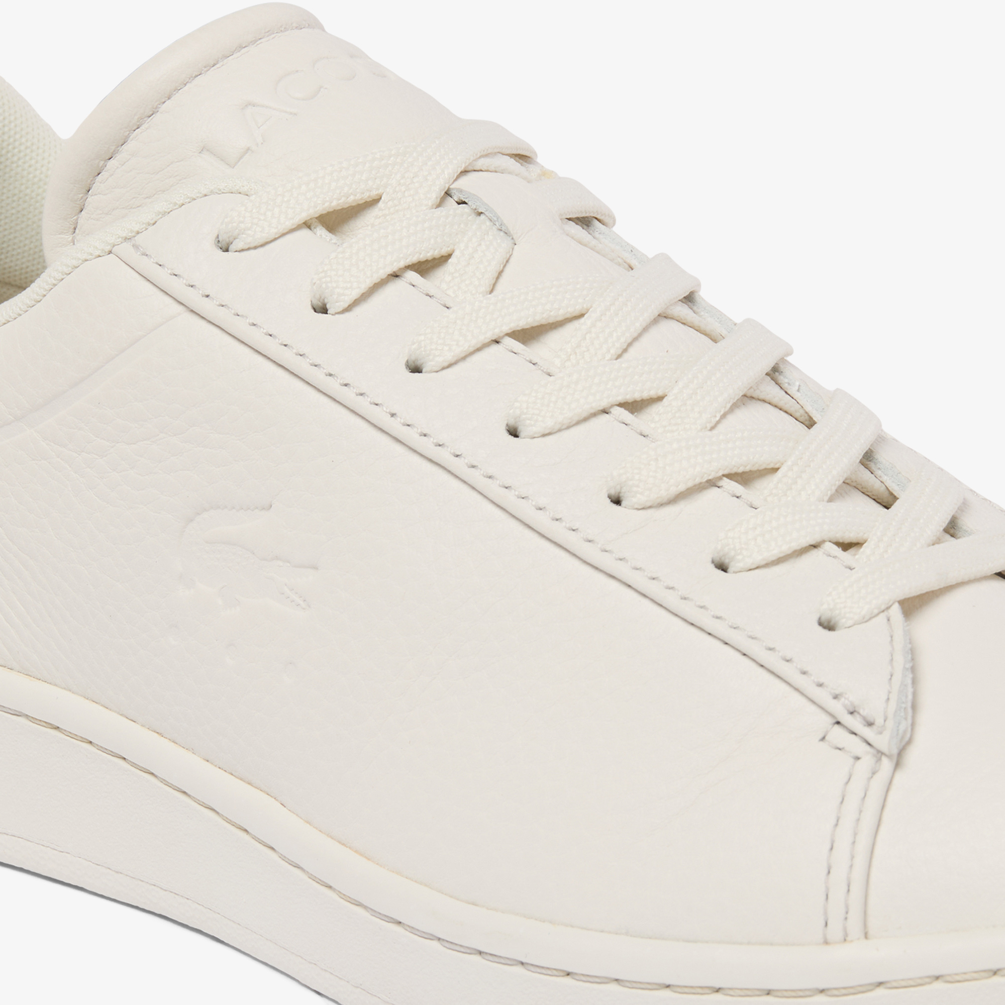 Giày Lacoste Nam Carnaby Shield Chất Liệu Da