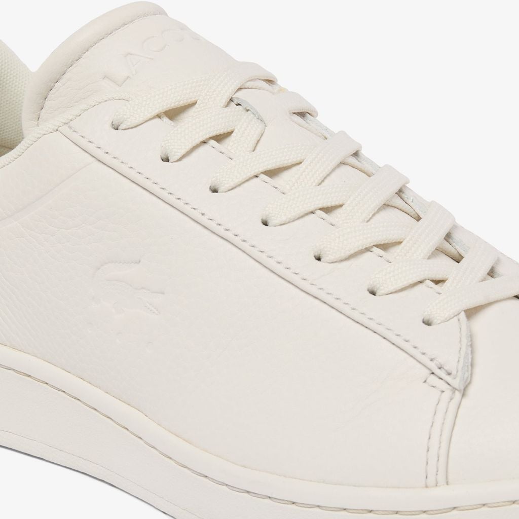 Giày Lacoste Nam Carnaby Shield Chất Liệu Da