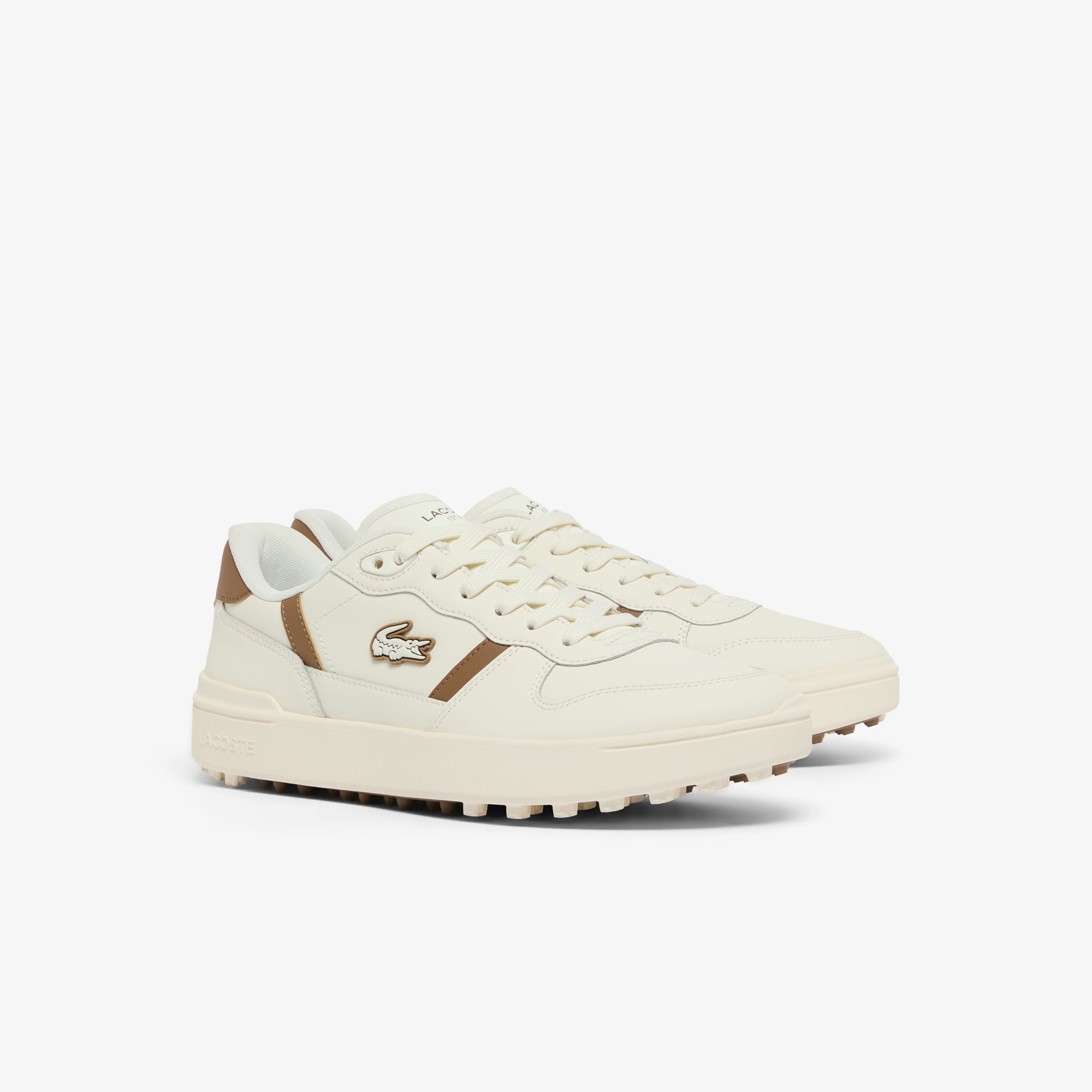 Giày Golf Lacoste Nam T-Clip Chất Liệu Da