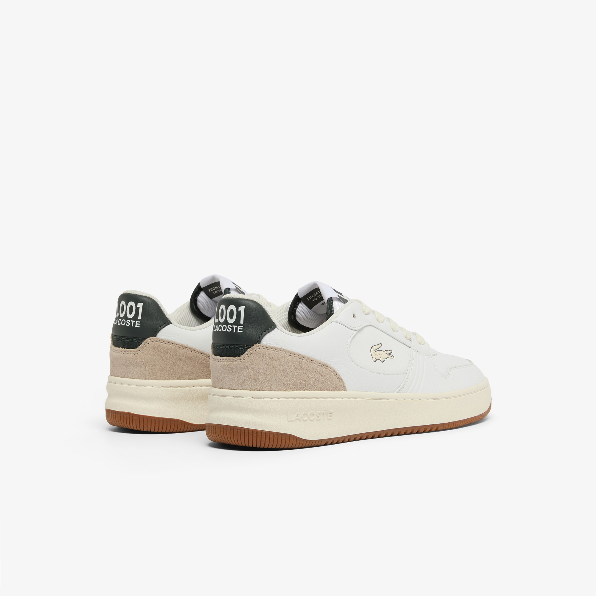 Giày Lacoste Nam L001 Chất Liệu Da