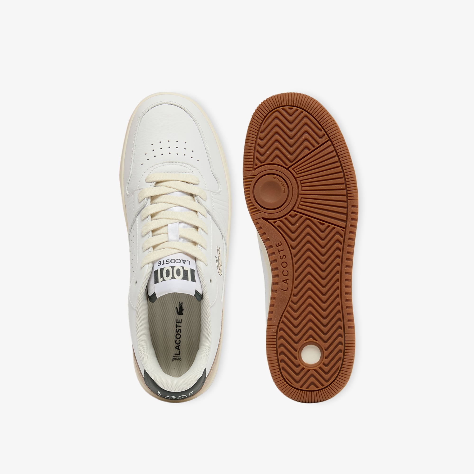 Giày Lacoste Nam L001 Chất Liệu Da