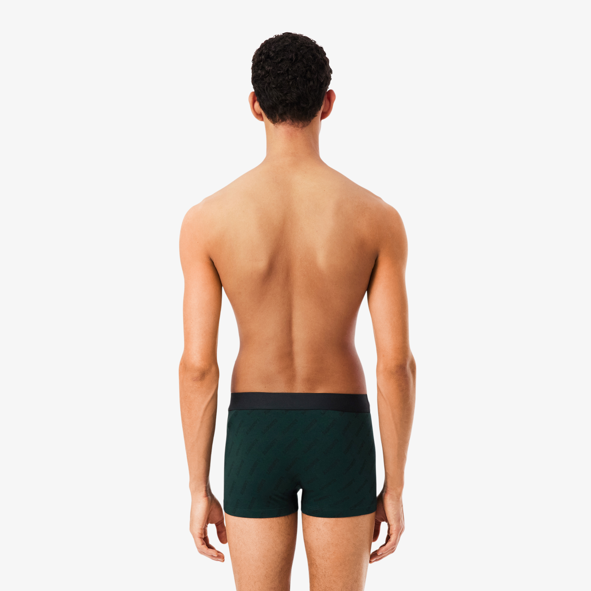 Bộ 3 Quần Lót Trunk Lacoste Nam Chất Liệu Cotton Co Giãn