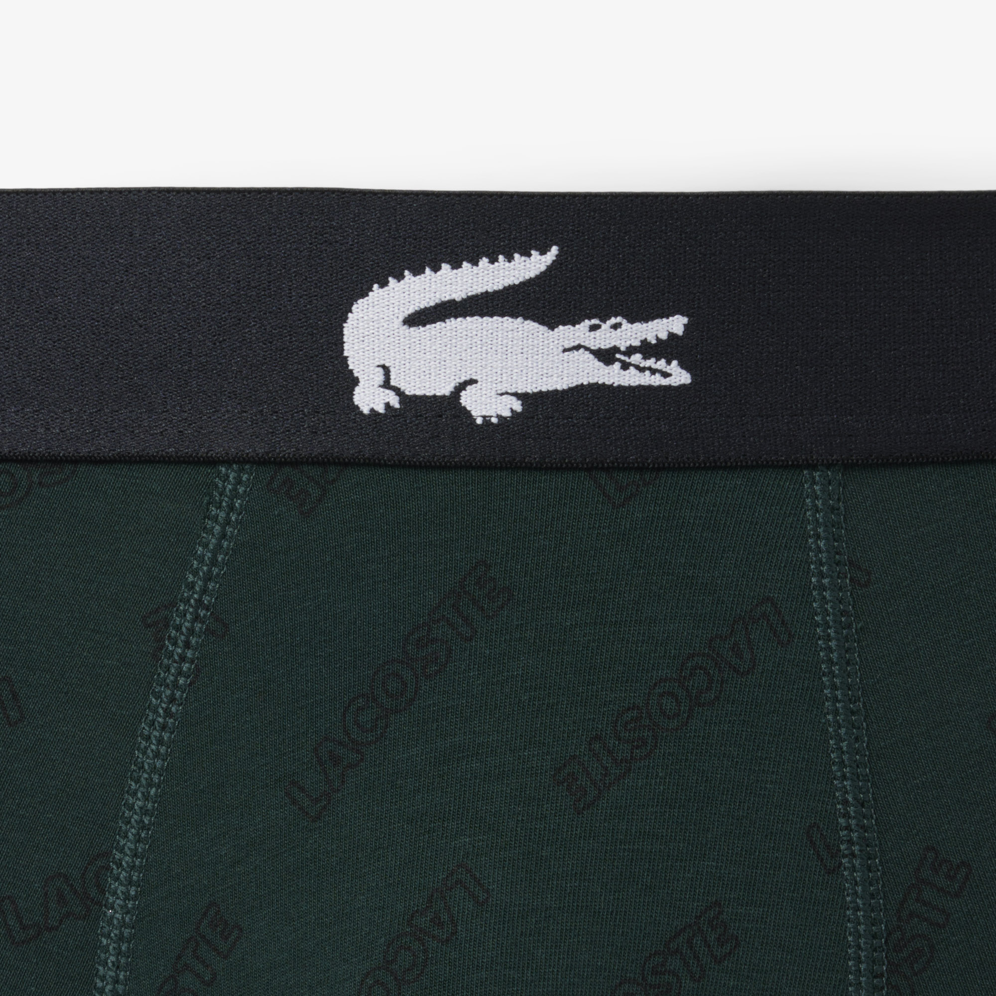 Bộ 3 Quần Lót Trunk Lacoste Nam Chất Liệu Cotton Co Giãn
