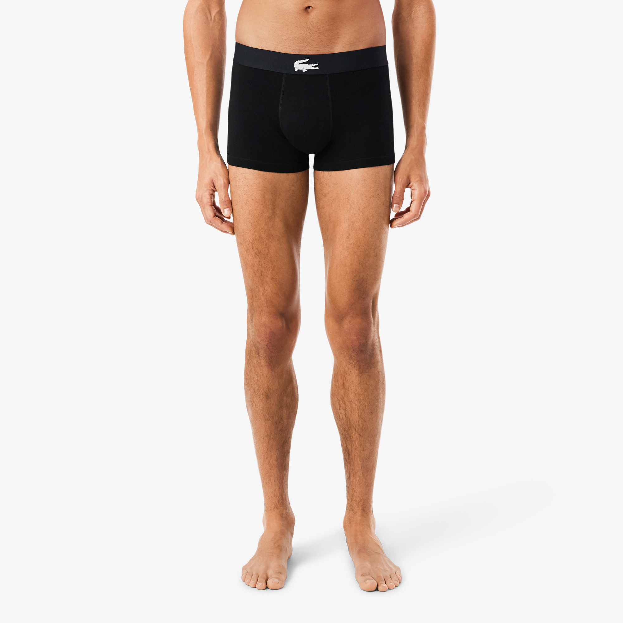 Bộ 3 Quần Lót Trunk Lacoste Nam Chất Liệu Cotton Co Giãn