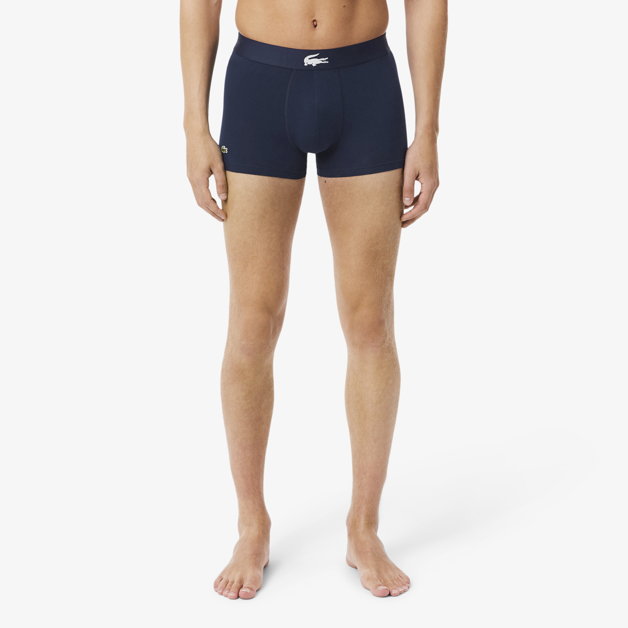 Bộ 3 Quần Lót Trunk Lacoste Nam Chất Liệu Cotton Co Giãn