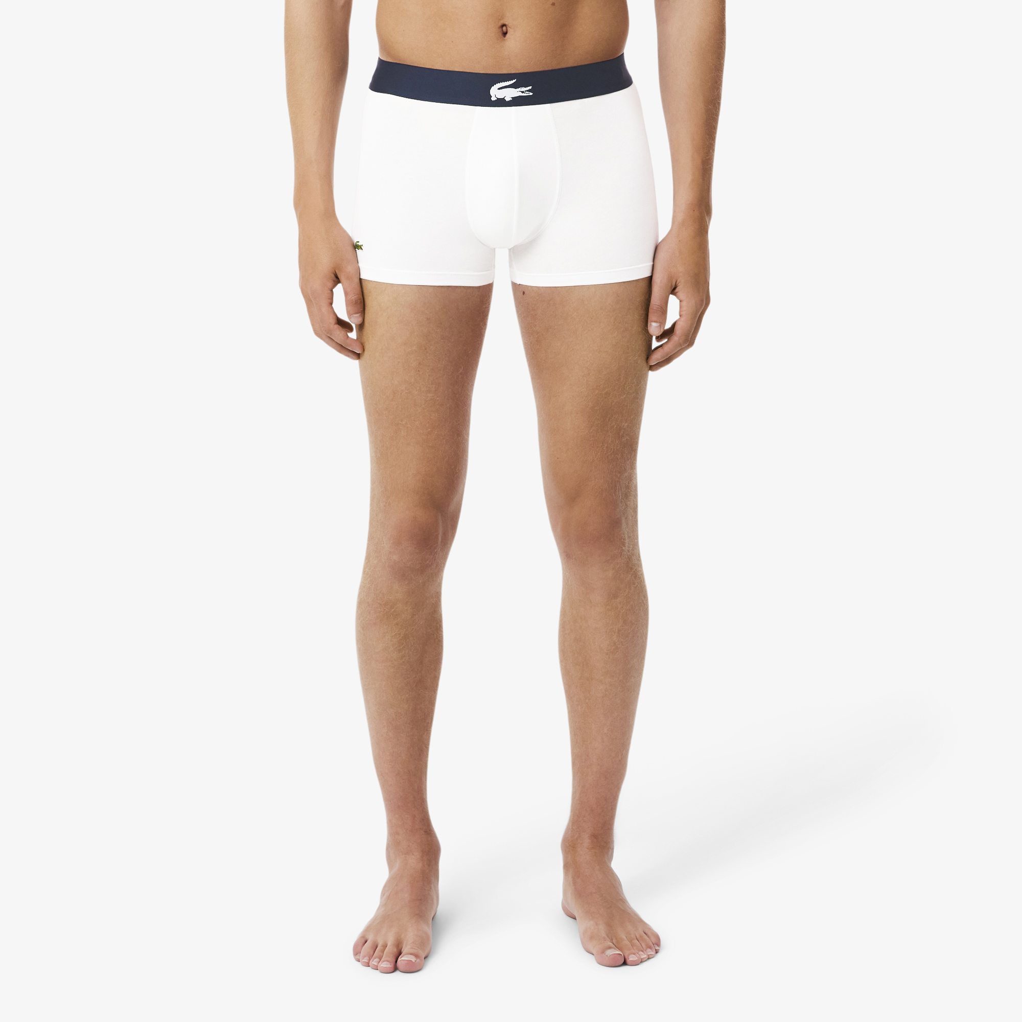 Bộ 3 Quần Lót Trunk Lacoste Nam Chất Liệu Cotton Co Giãn