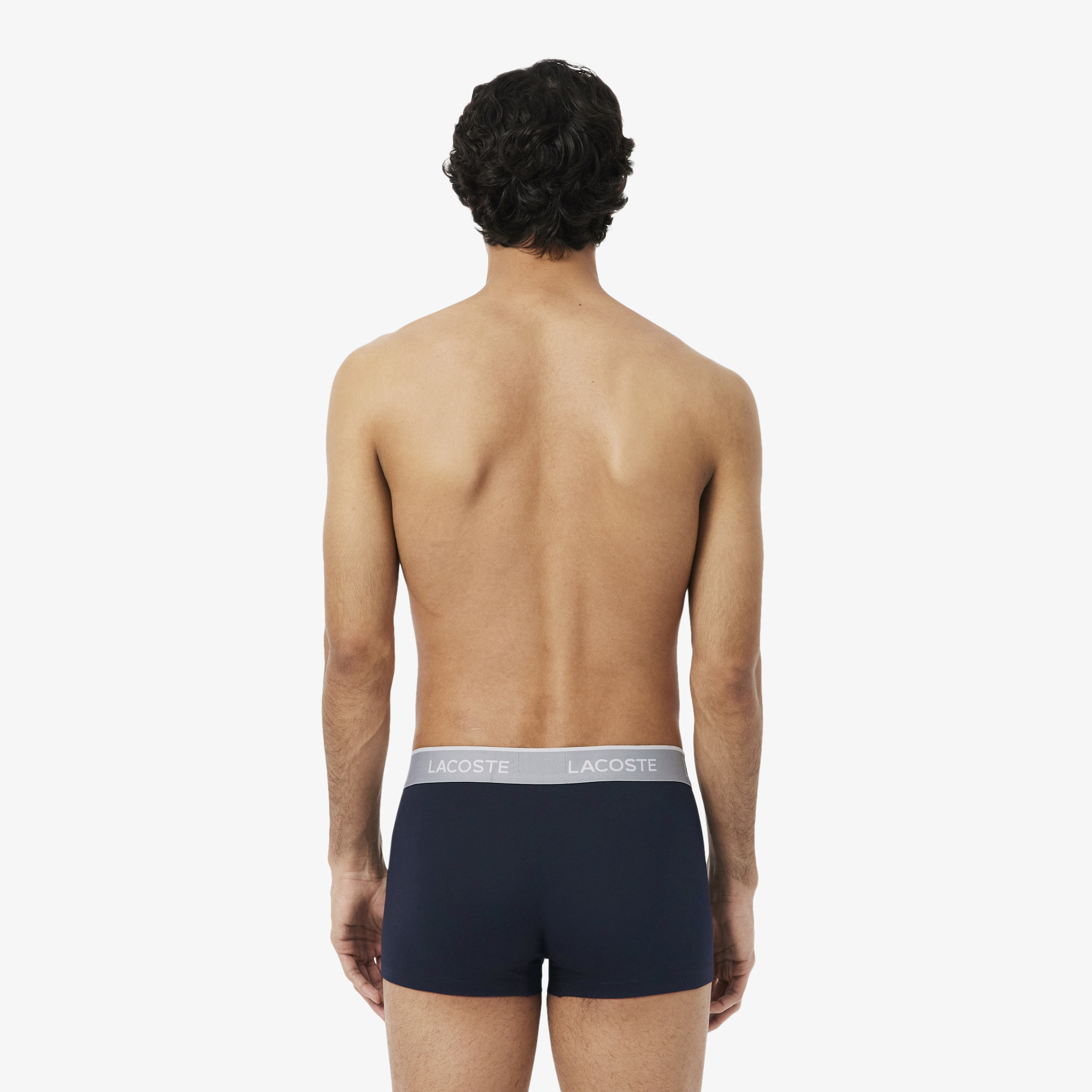 Bộ 3 Quần Lót Trunk Lacoste Nam Chất Liệu Cotton Co Giãn