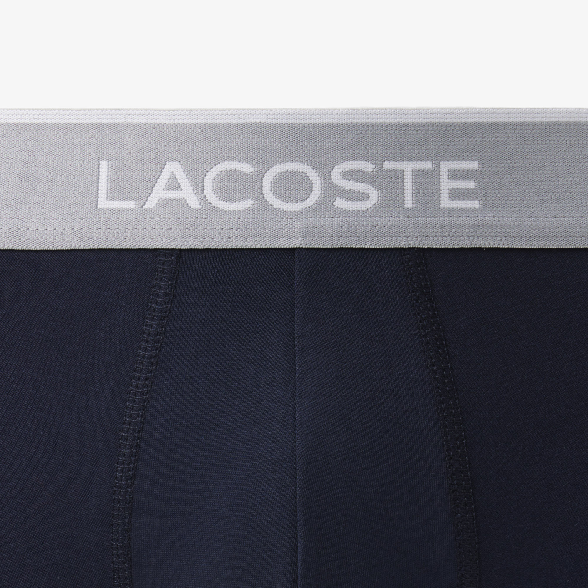 Bộ 3 Quần Lót Trunk Lacoste Nam Chất Liệu Cotton Co Giãn
