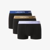 Bộ 3 Quần Lót Trunk Lacoste Nam Chất Liệu Cotton Co Giãn