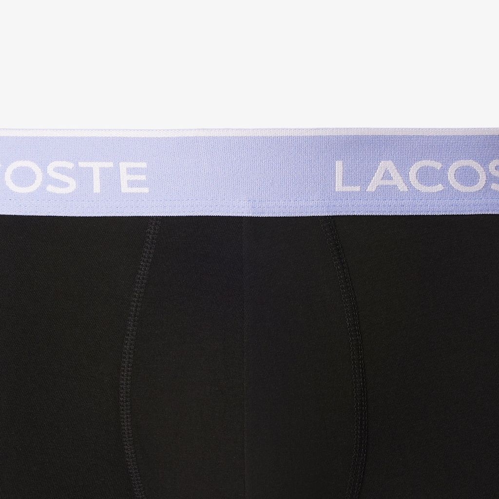 Bộ 3 Quần Lót Trunk Lacoste Nam Chất Liệu Cotton Co Giãn