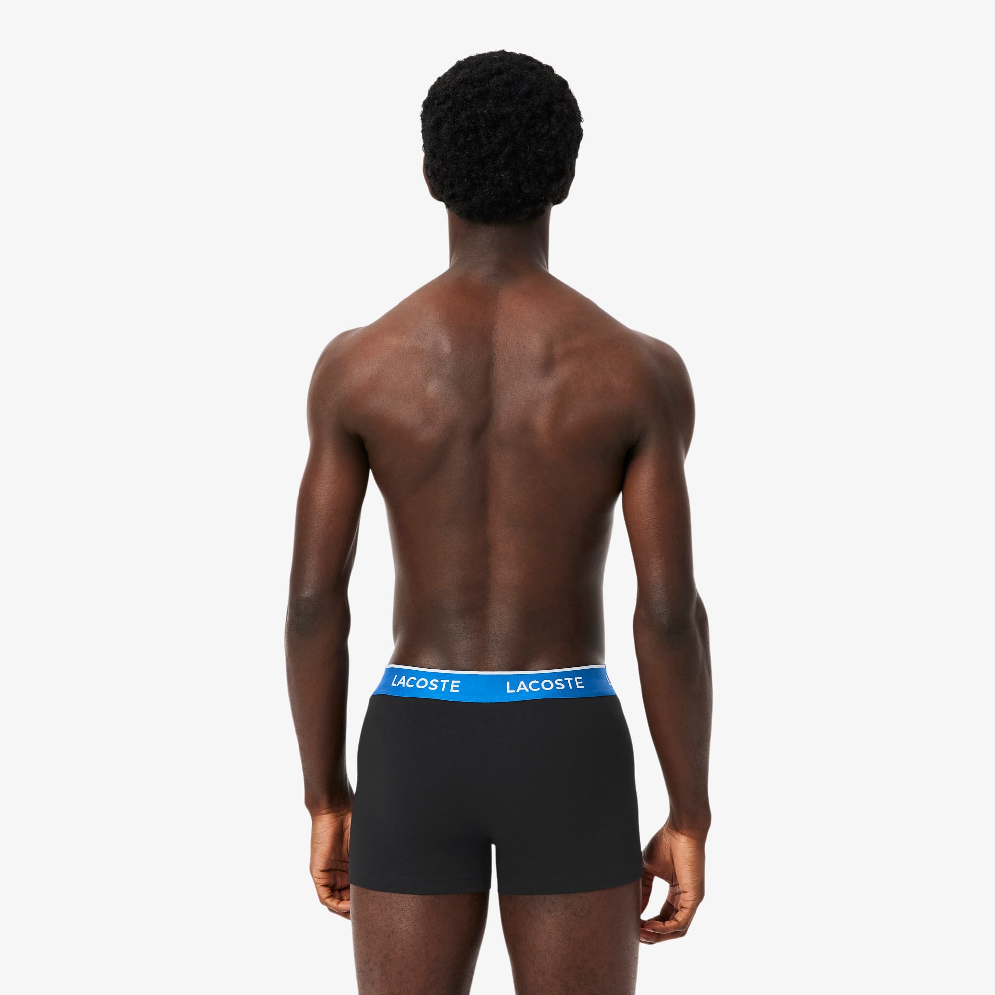 Bộ 3 Quần Lót Trunk Lacoste Nam Chất Liệu Cotton Co Giãn