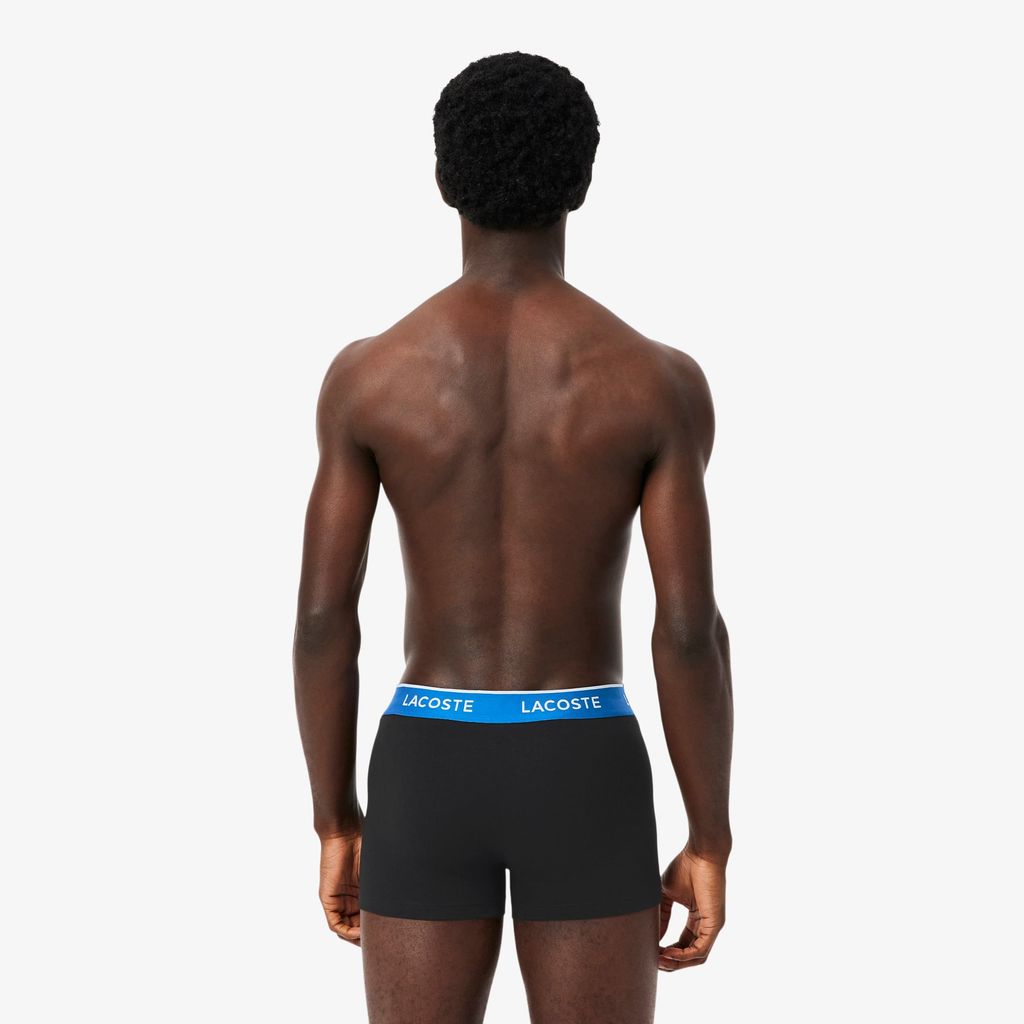 Bộ 3 Quần Lót Trunk Lacoste Nam Chất Liệu Cotton Co Giãn