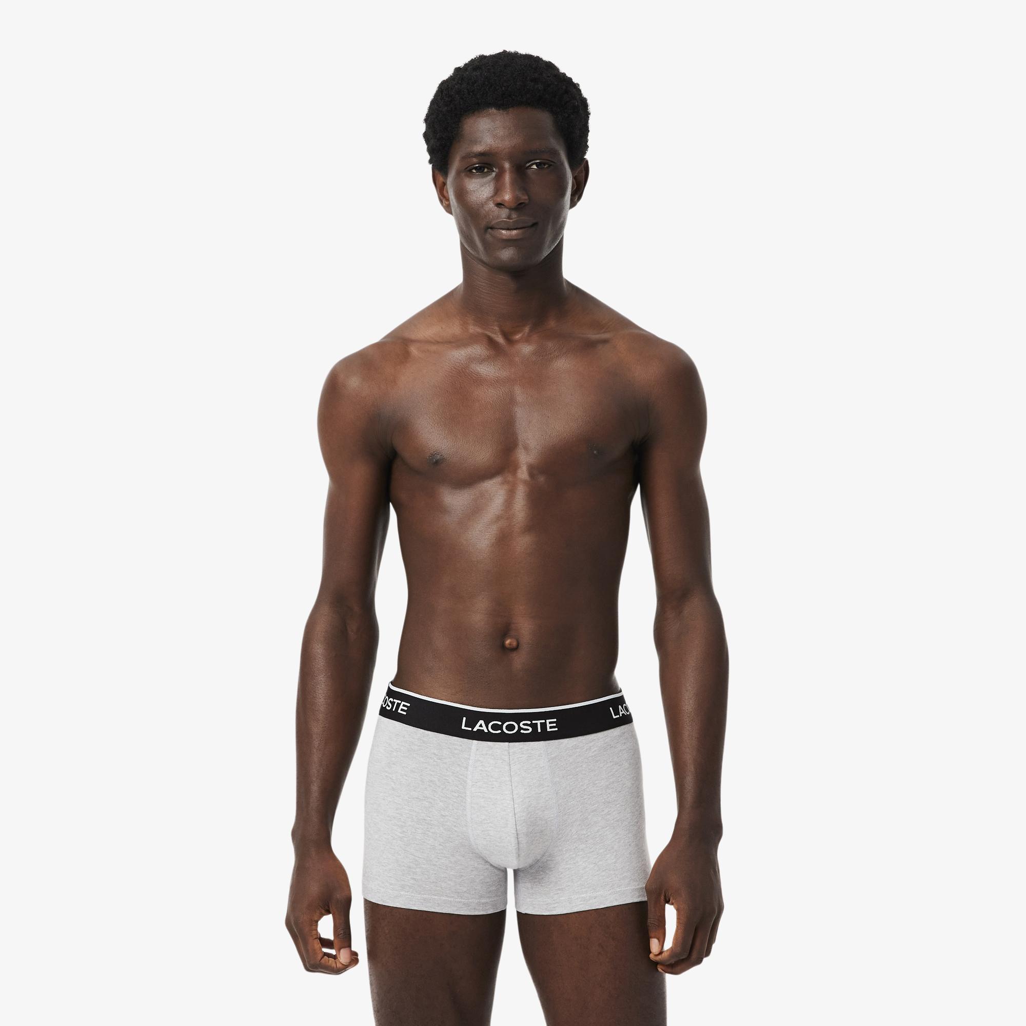 Bộ 3 Quần Lót Trunk Lacoste Nam Chất Liệu Cotton Co Giãn