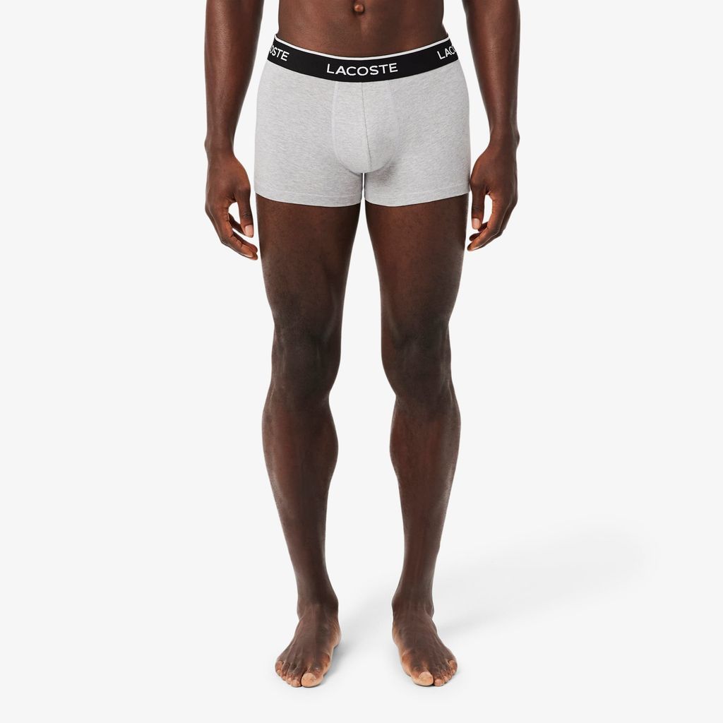 Bộ 3 Quần Lót Trunk Lacoste Nam Chất Liệu Cotton Co Giãn