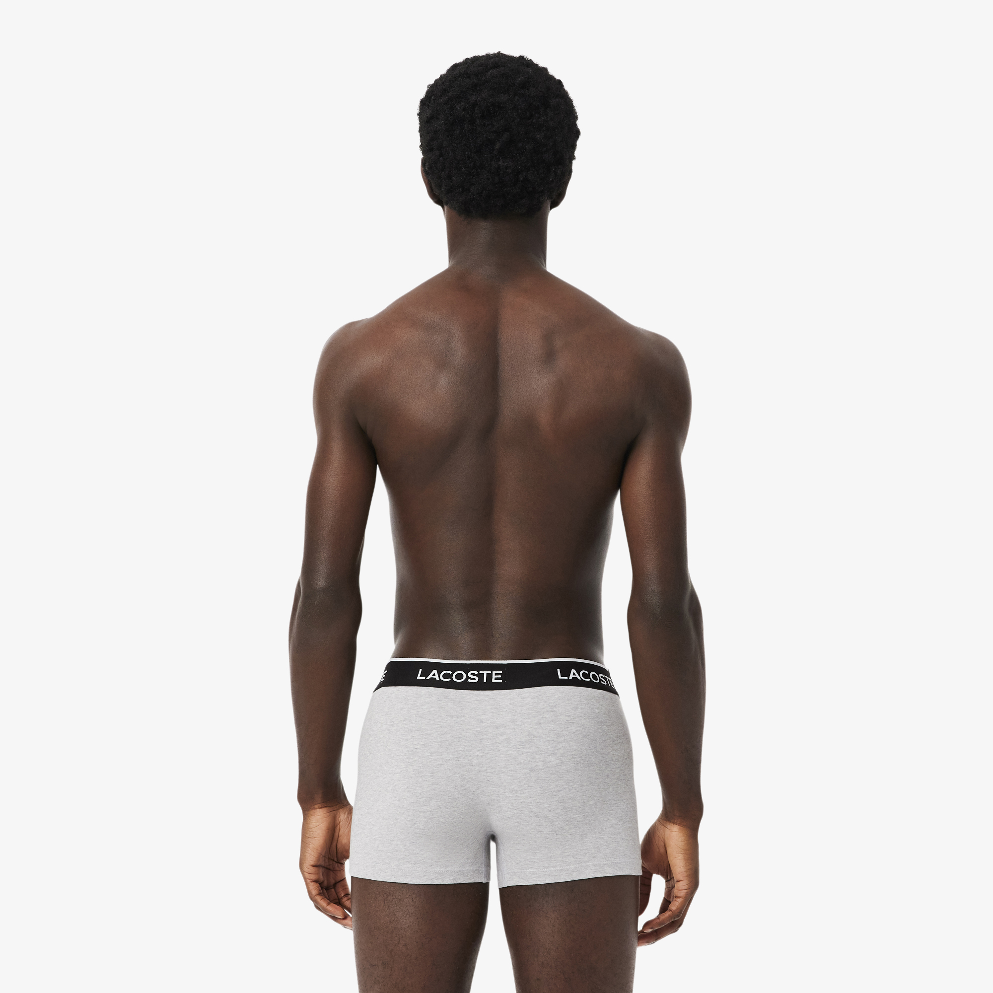 Bộ 3 Quần Lót Trunk Lacoste Nam Chất Liệu Cotton Co Giãn