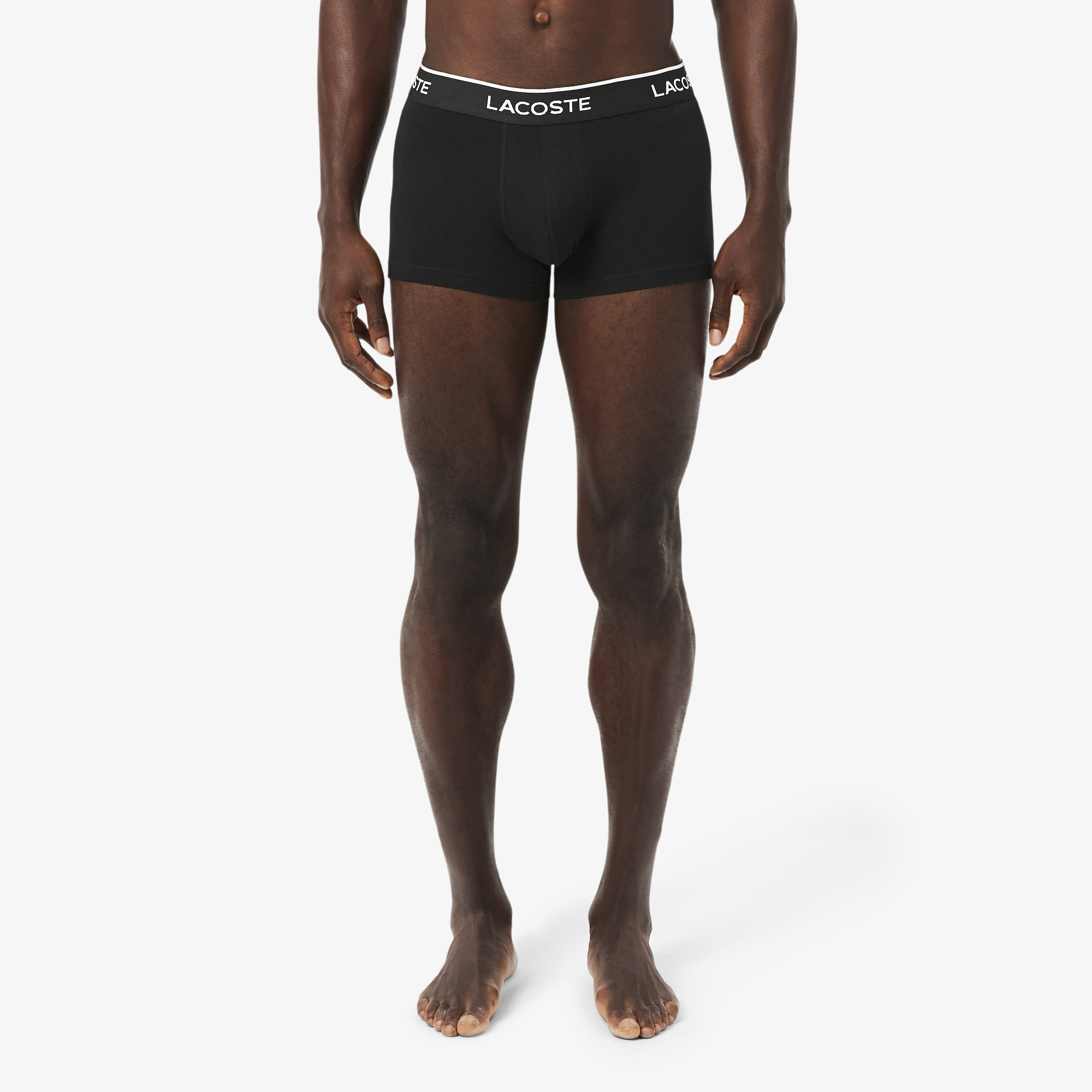 Bộ 3 Quần Lót Trunk Lacoste Nam Chất Liệu Cotton Co Giãn