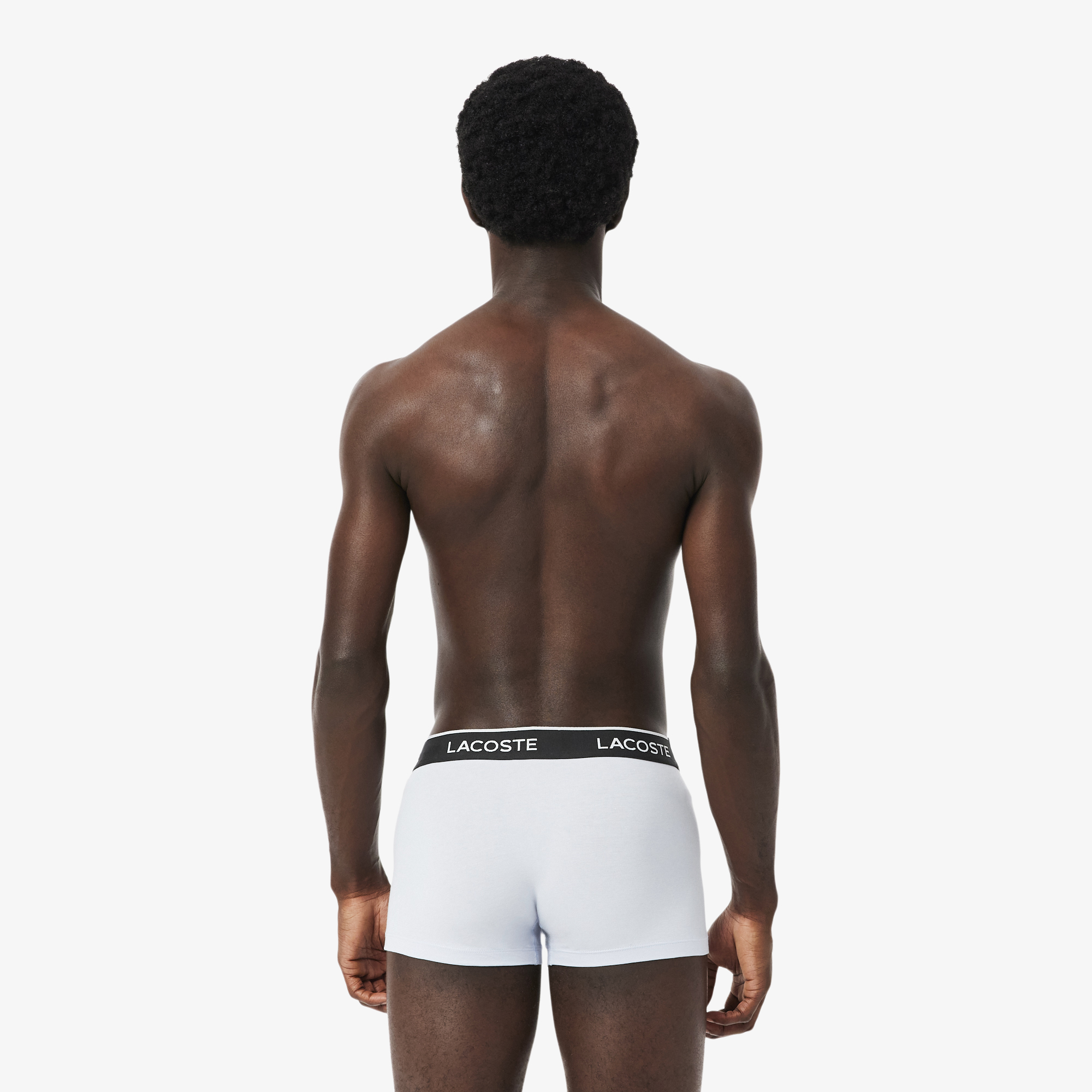 Bộ 3 Quần Lót Trunk Lacoste Nam Chất Liệu Cotton Co Giãn