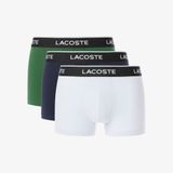 Bộ 3 Quần Lót Trunk Lacoste Nam Chất Liệu Cotton Co Giãn
