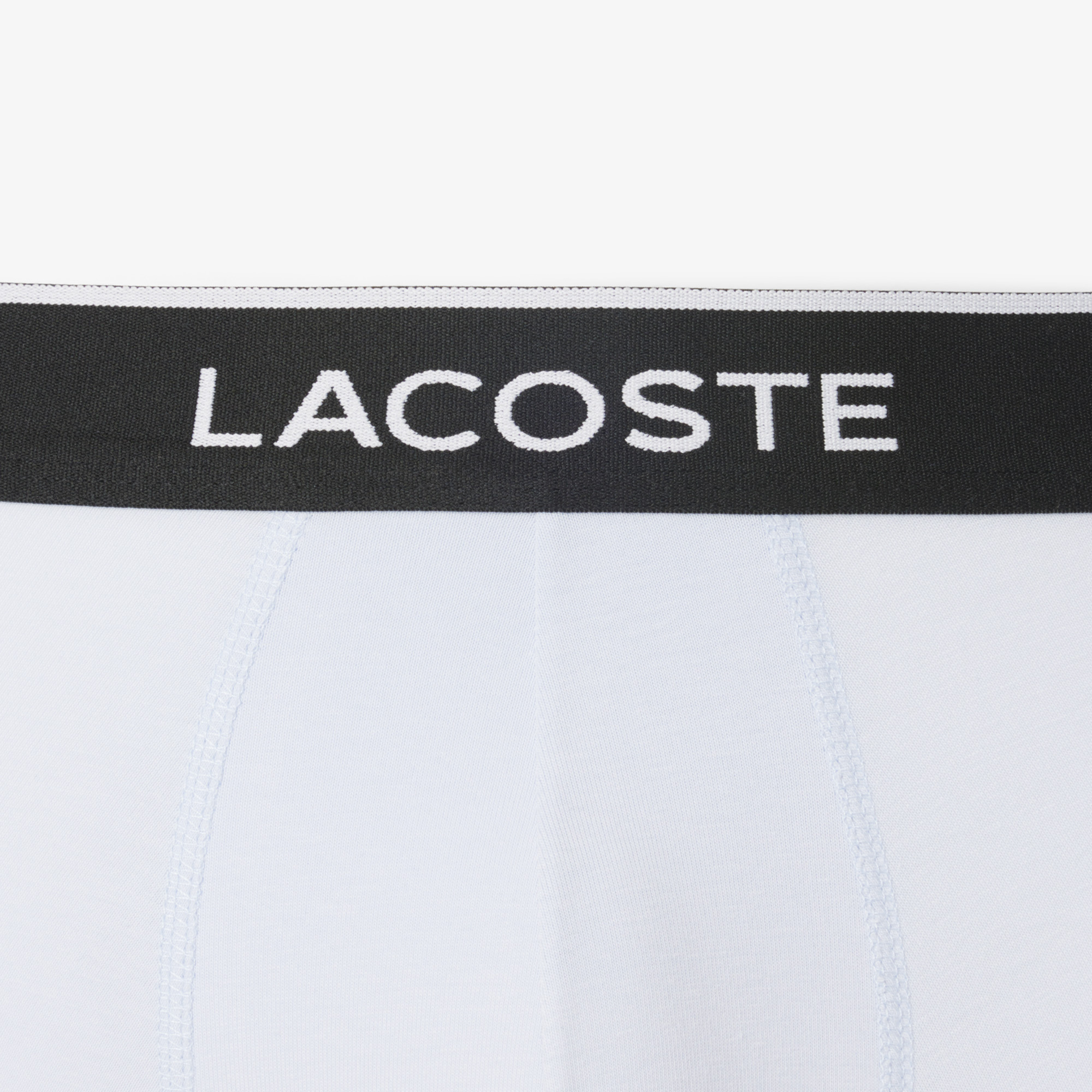 Bộ 3 Quần Lót Trunk Lacoste Nam Chất Liệu Cotton Co Giãn
