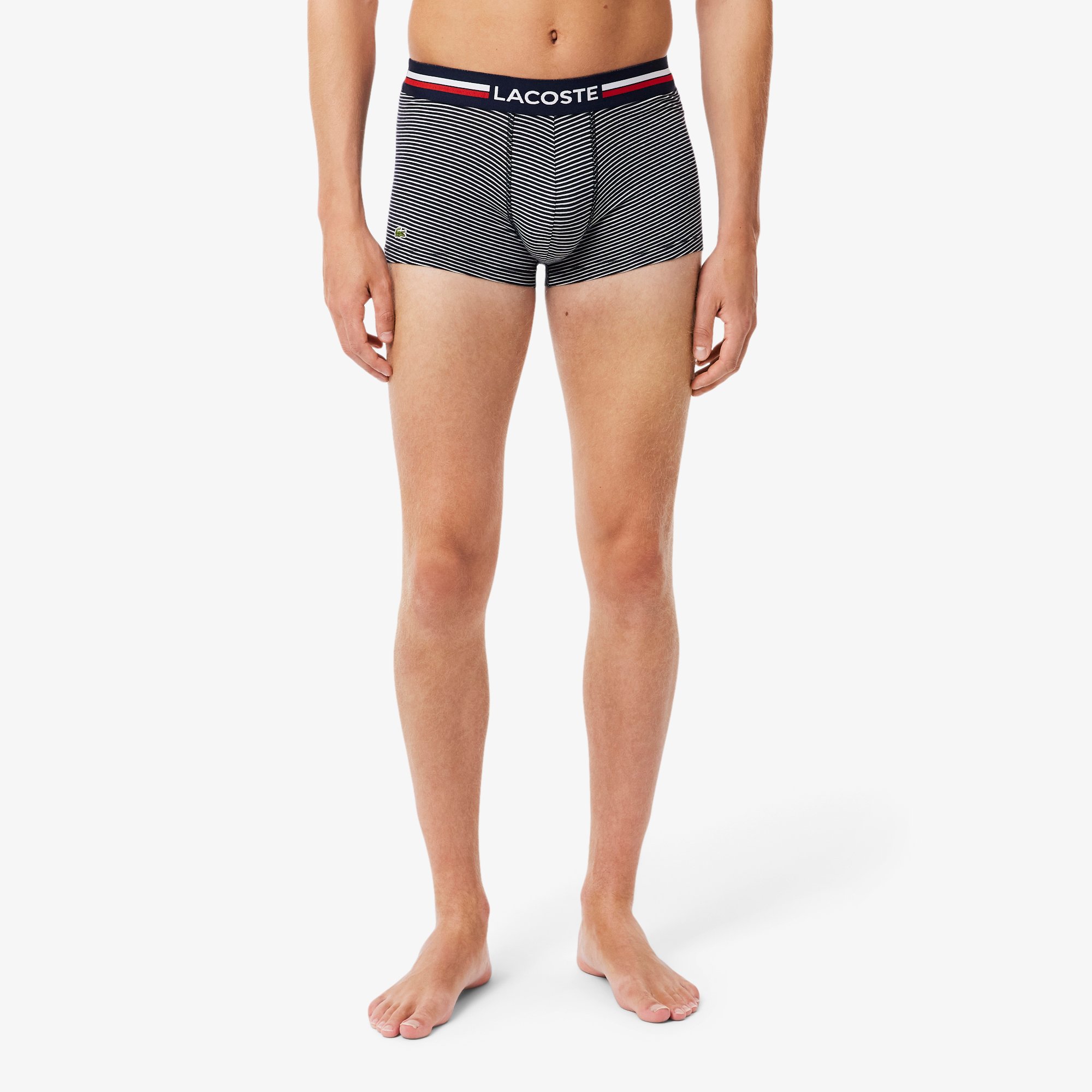 Bộ 3 Quần Lót Lacoste Nam Chất Liệu Cotton Co Giãn