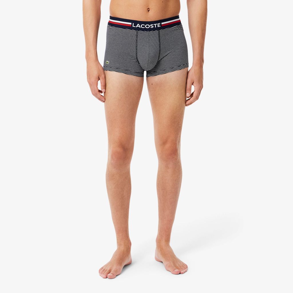 Bộ 3 Quần Lót Lacoste Nam Chất Liệu Cotton Co Giãn