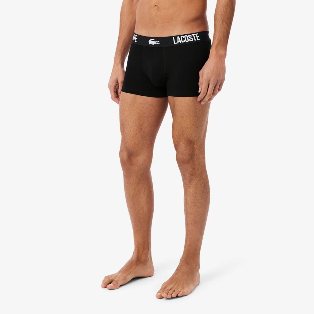 Bộ 3 Quần Lót Lacoste Nam Chất Liệu Cotton Co Giãn
