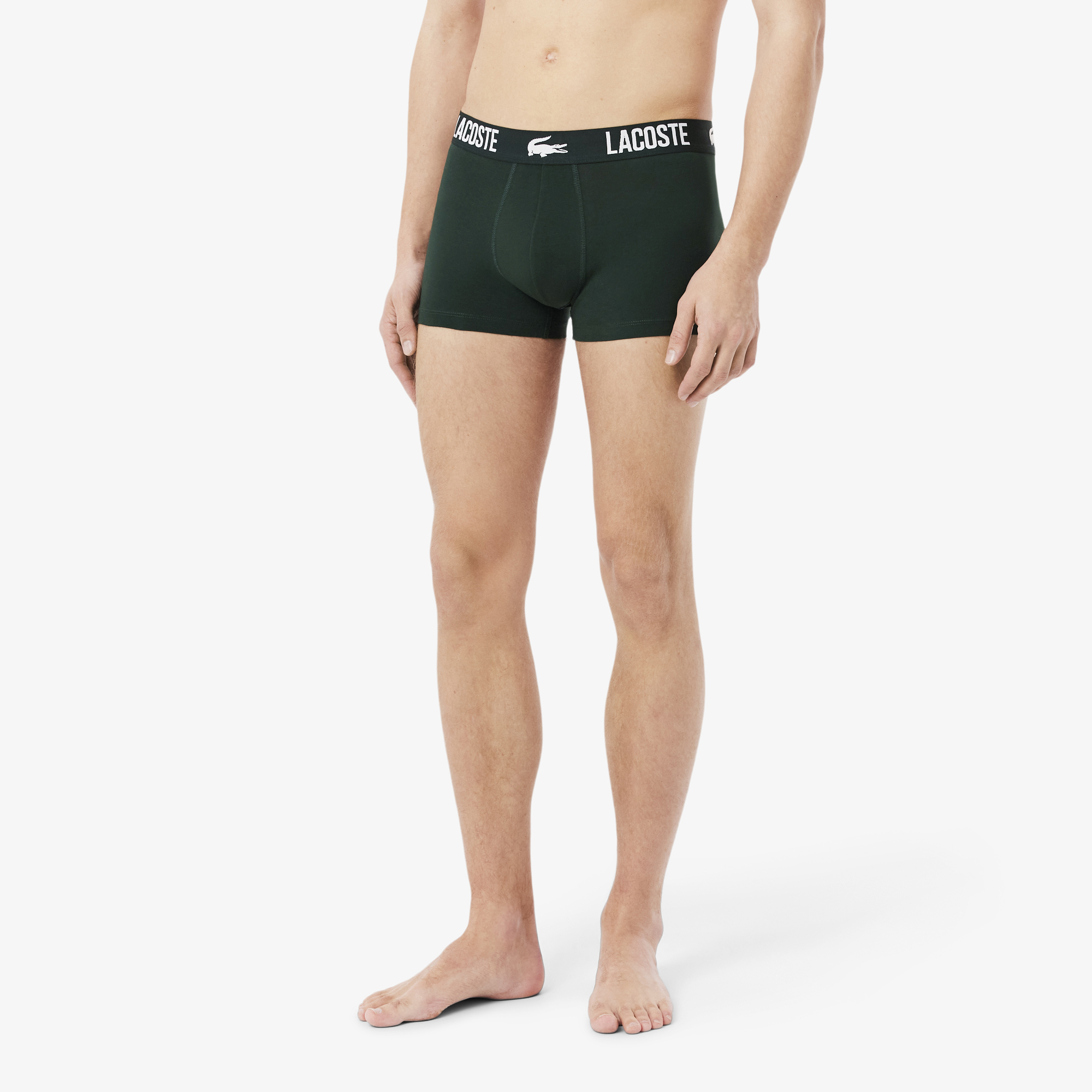 Bộ 3 Quần Lót Lacoste Nam Chất Liệu Cotton Co Giãn