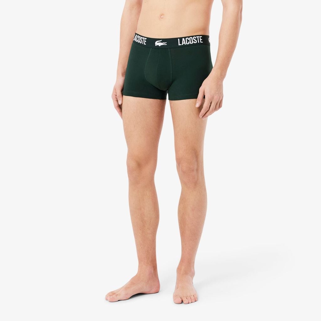Bộ 3 Quần Lót Lacoste Nam Chất Liệu Cotton Co Giãn